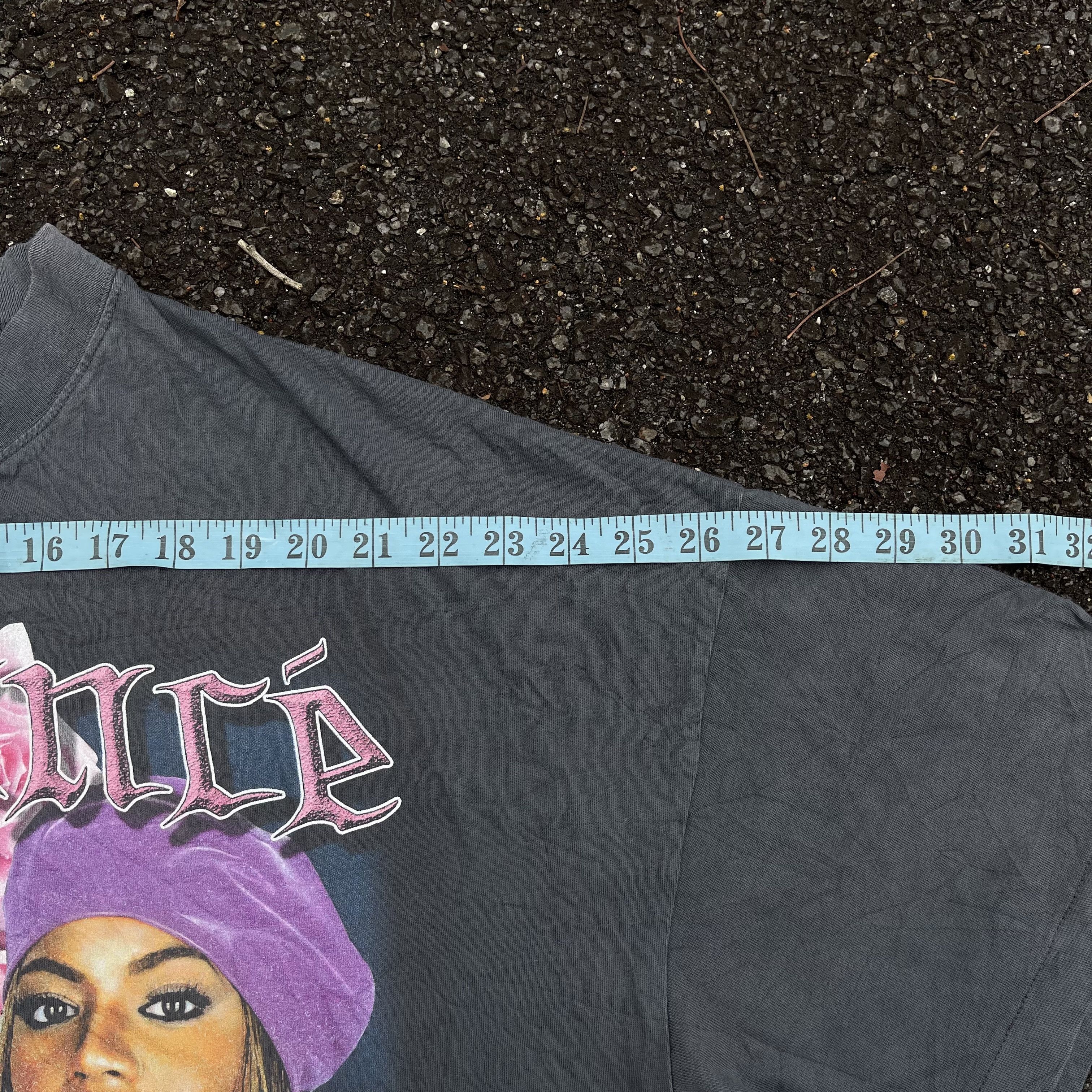 Band Tees × Beyonce × Vintage Vintage Bootleg Beyonce Faded of The Day Travis Scott Style Size US XXL / EU 58 / 5 - 7 Thumbnail