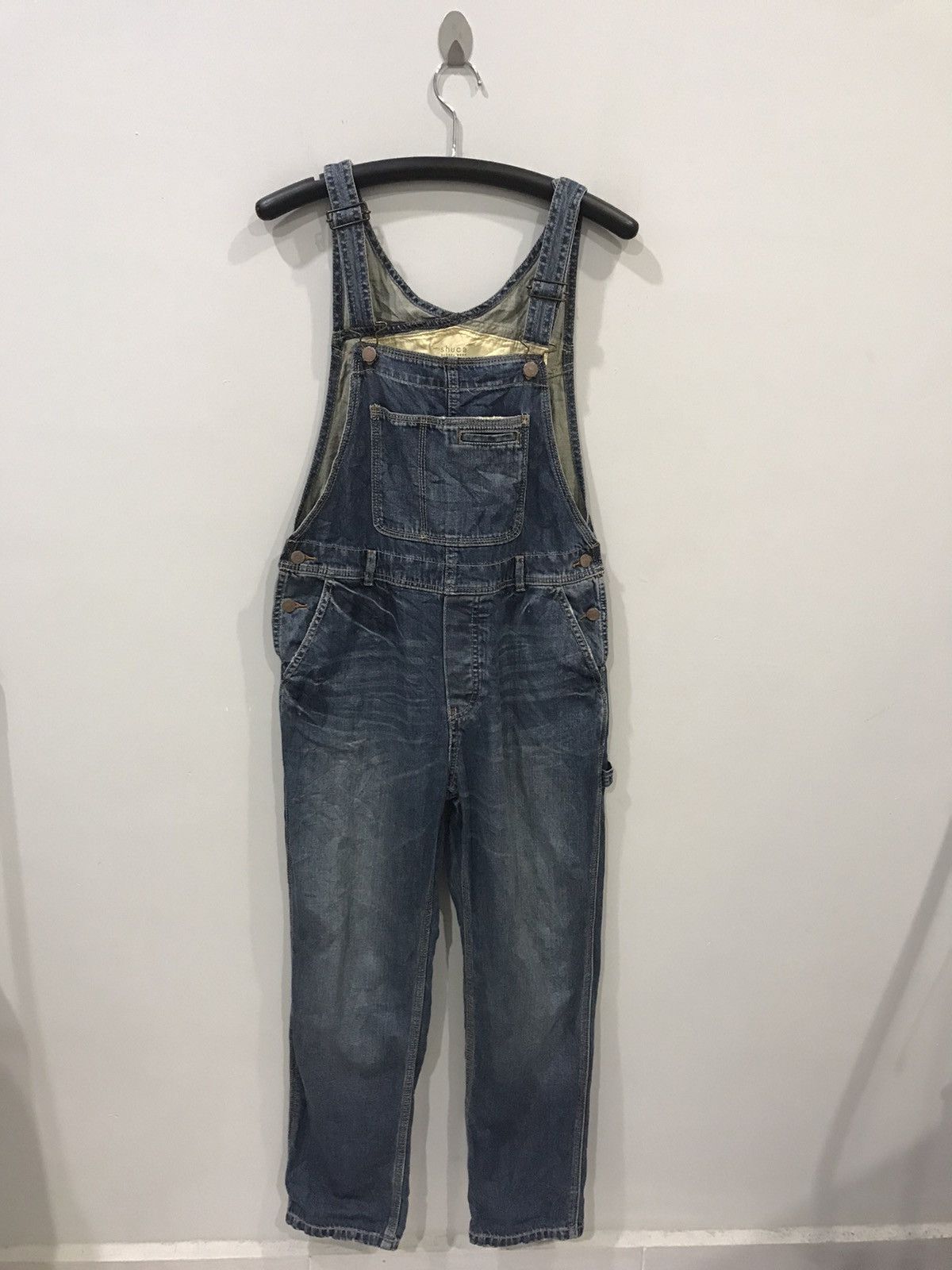 Global Work × Japanese Brand 🔥For W29-W31🔥GLOBAL WORK Japan Slim Fit Denim Overall Size US 33 - 1 Thumbnail