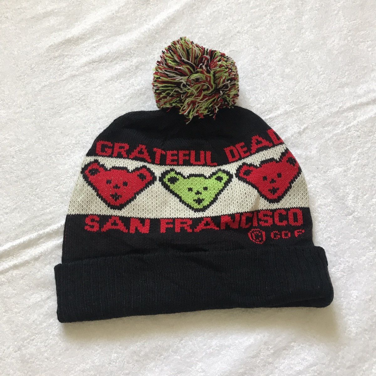 Grateful Dead × Vintage Beanie hat Grateful Dead San Francisco Size ONE SIZE - 4 Thumbnail