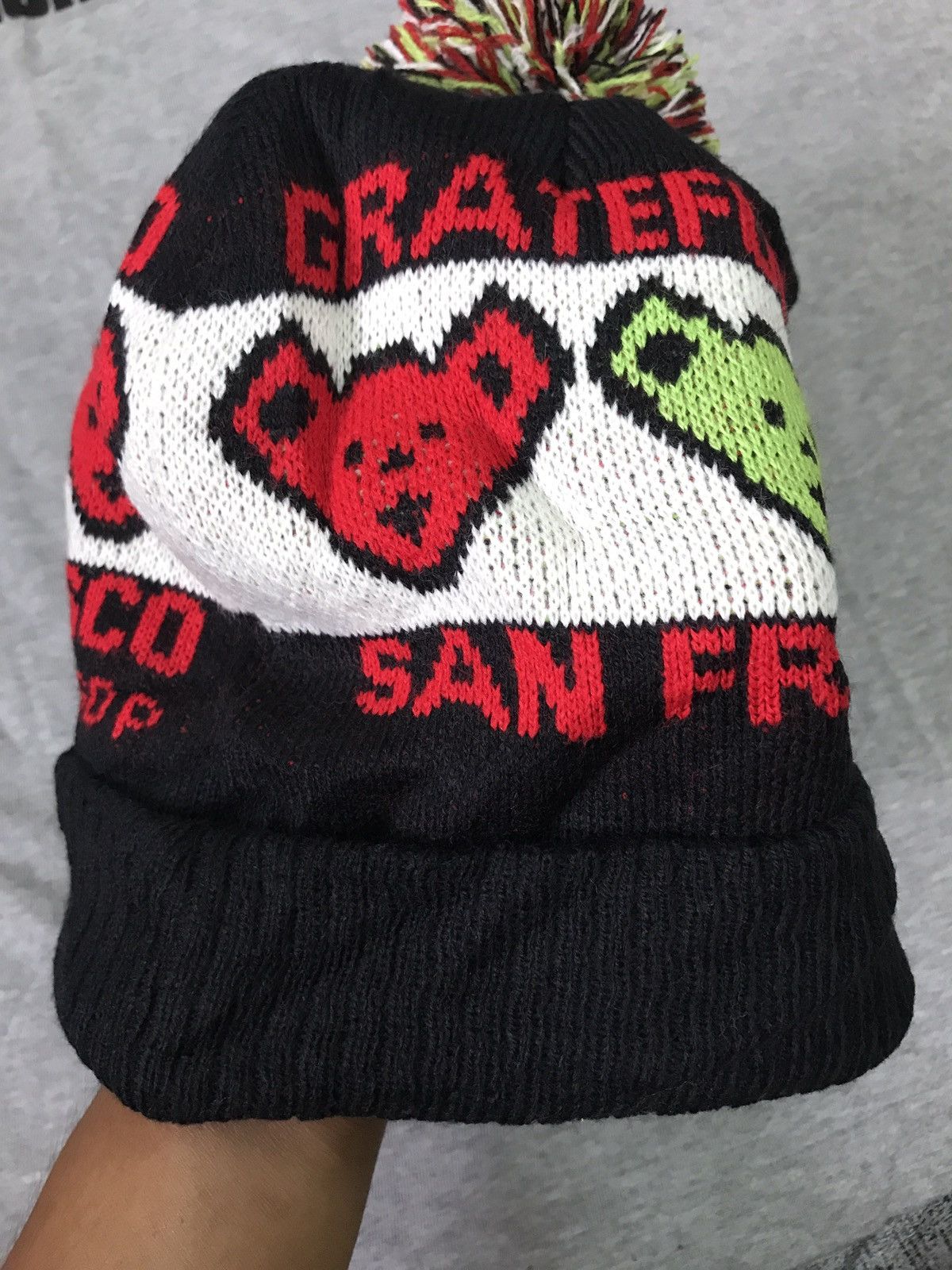 Grateful Dead × Vintage Beanie hat Grateful Dead San Francisco Size ONE SIZE - 2 Thumbnail