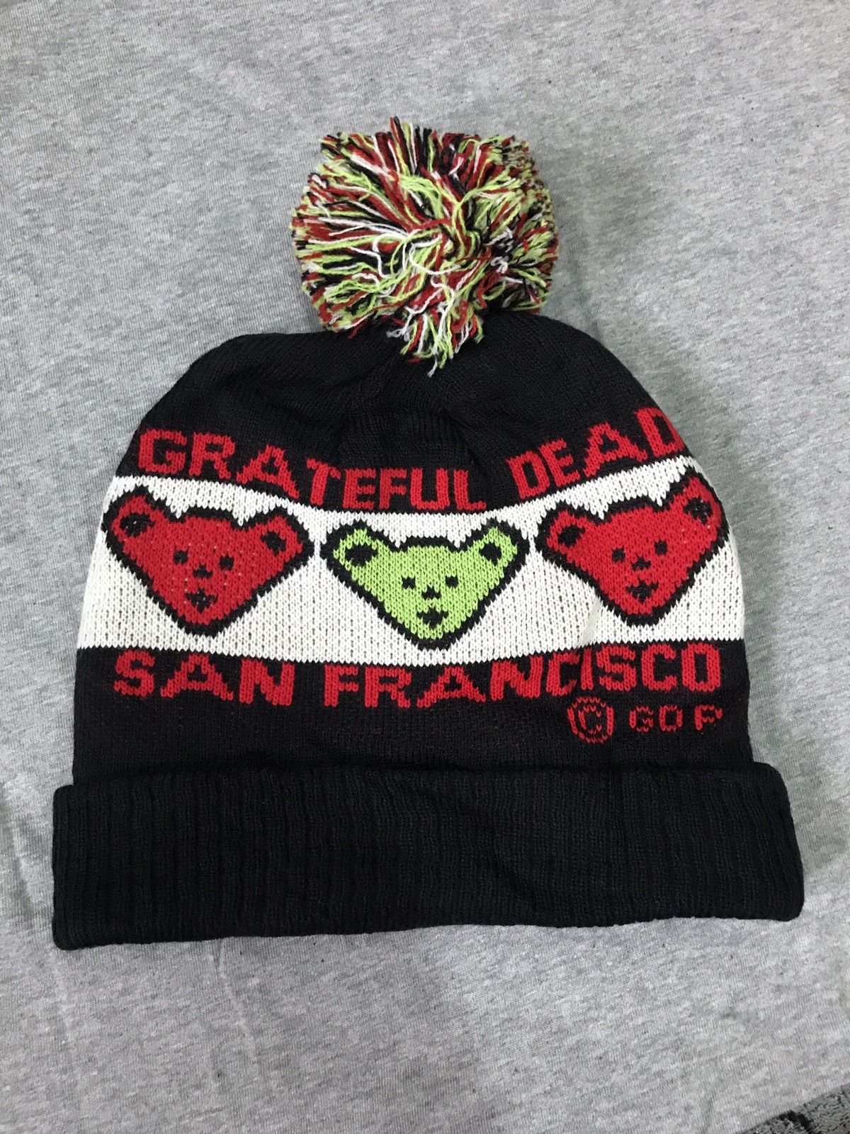 Grateful Dead × Vintage Beanie hat Grateful Dead San Francisco Size ONE SIZE - 1 Thumbnail