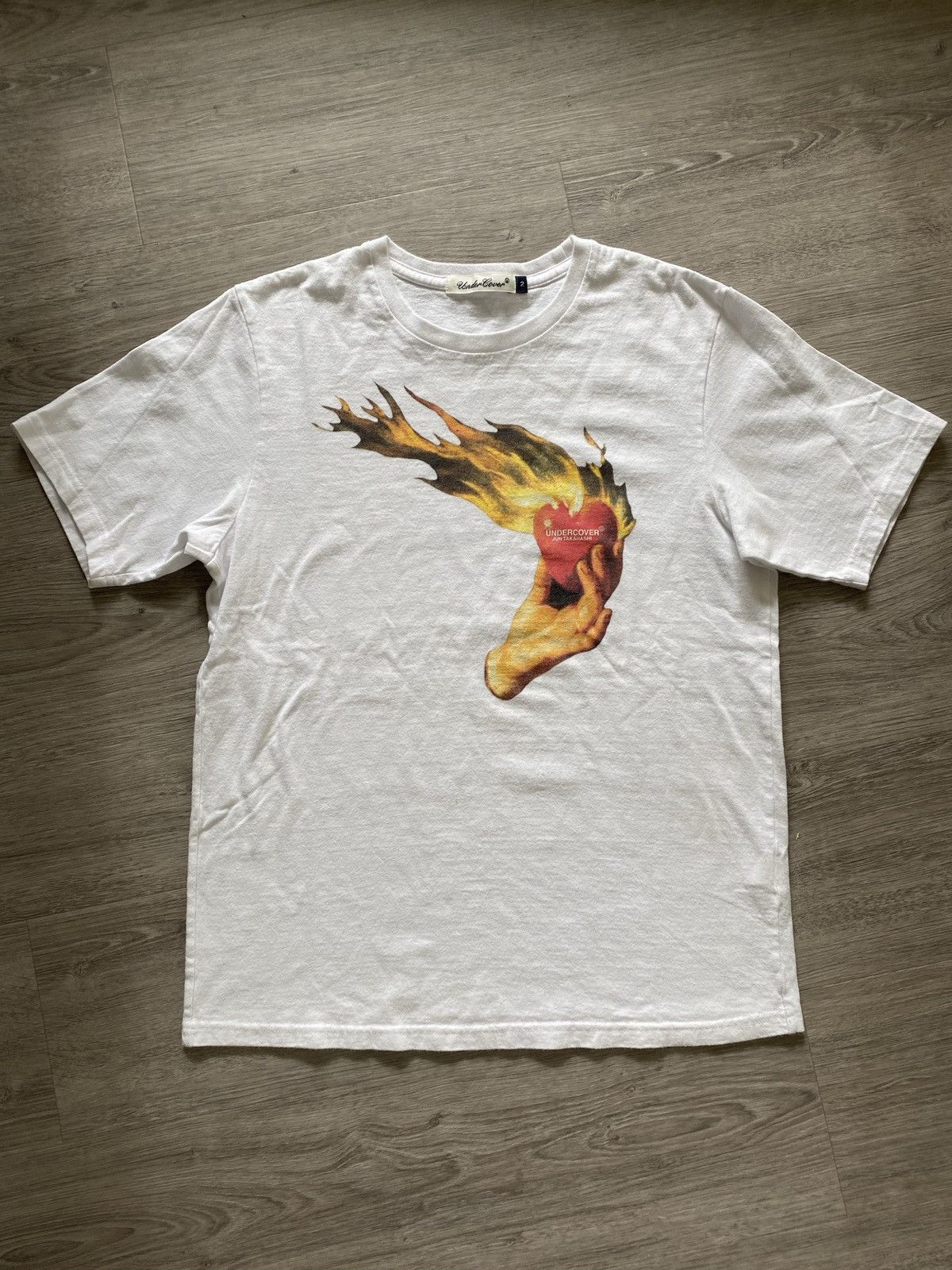 トップス UNDERCOVER Heart On Fire\