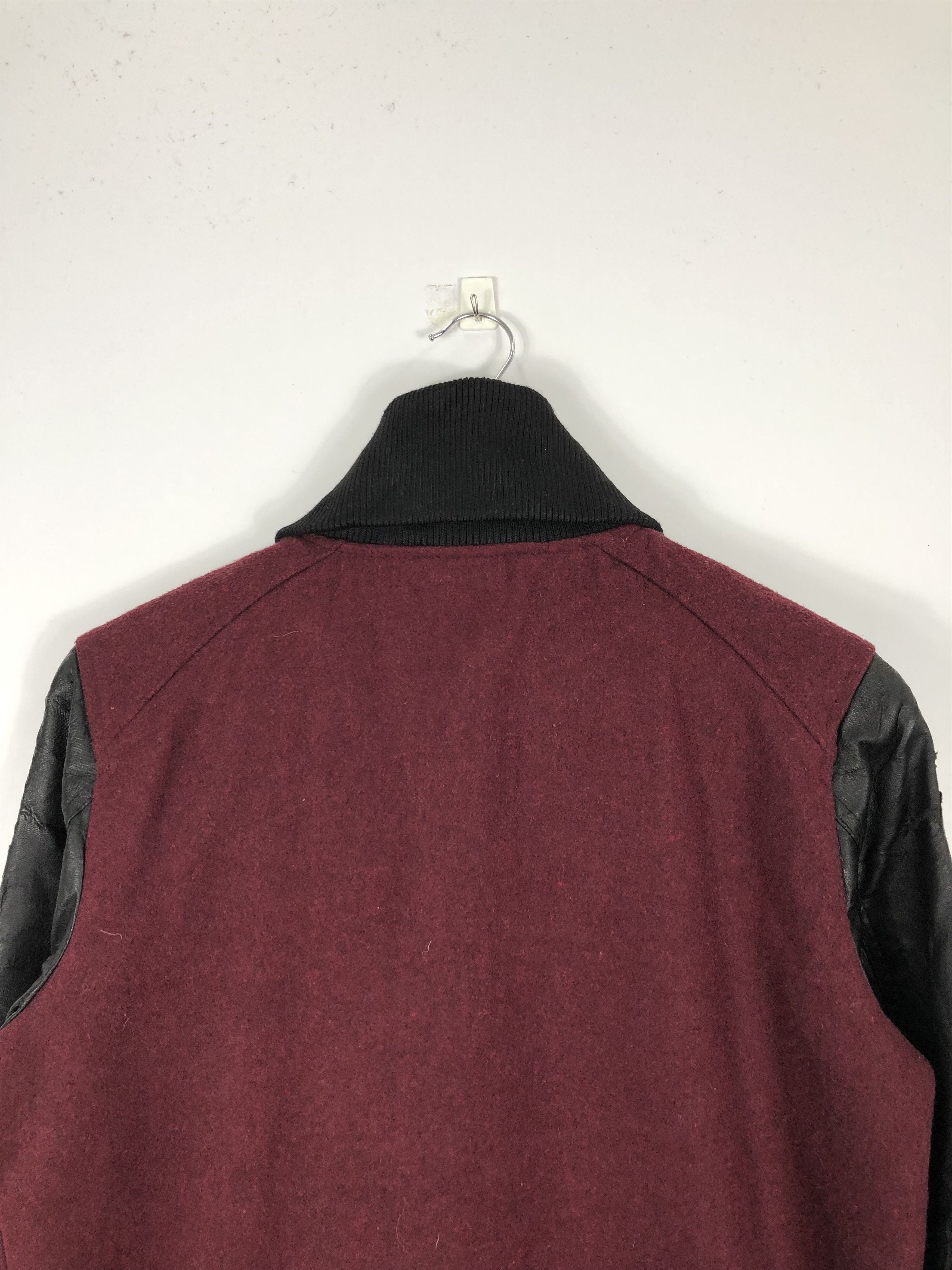 Vintage Vintage Japanese Brand Varsity Jacket Leather V0191 Size US M / EU 48-50 / 2 - 4 Thumbnail