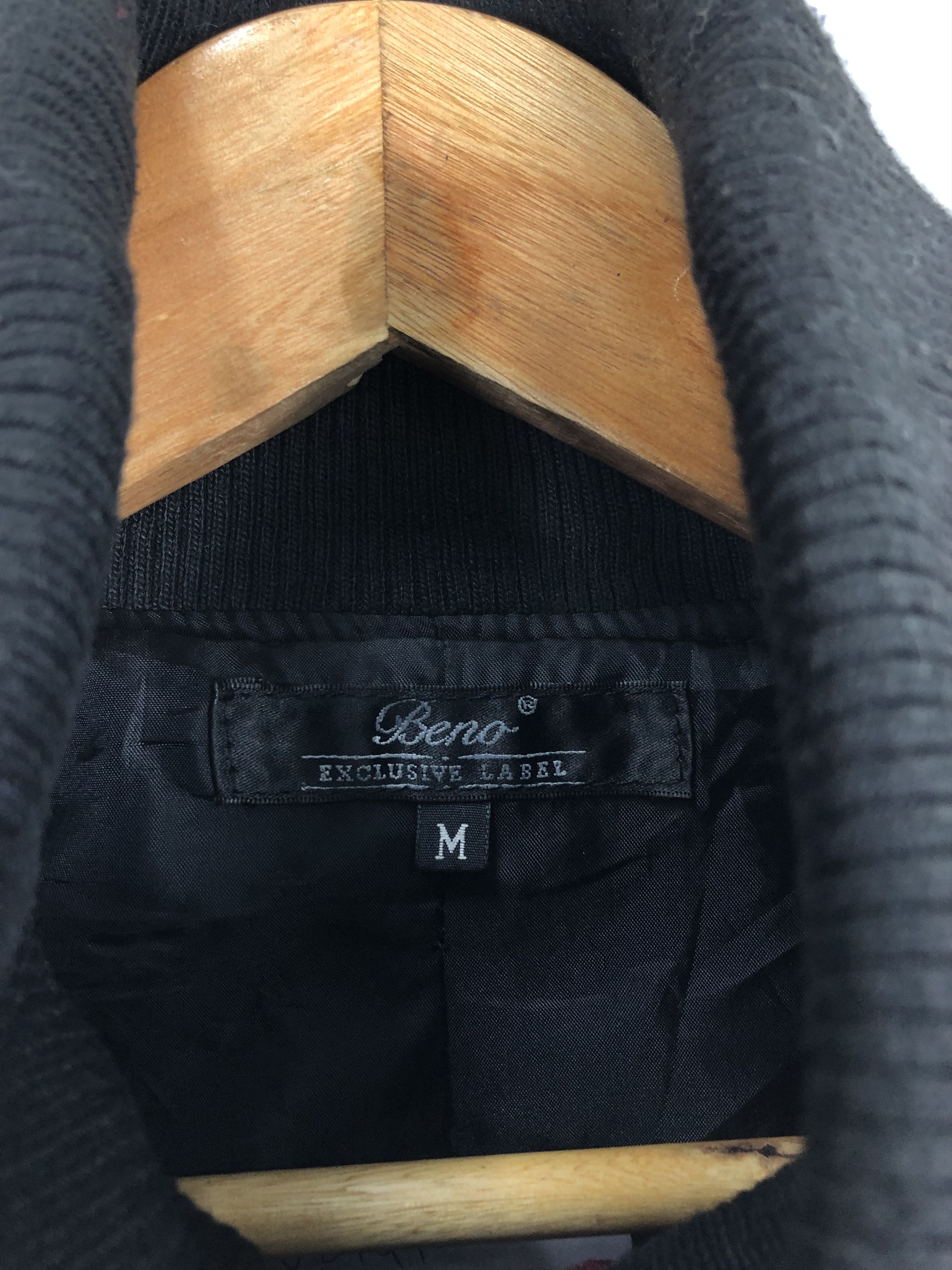 Vintage Vintage Japanese Brand Varsity Jacket Leather V0191 Size US M / EU 48-50 / 2 - 10 Thumbnail