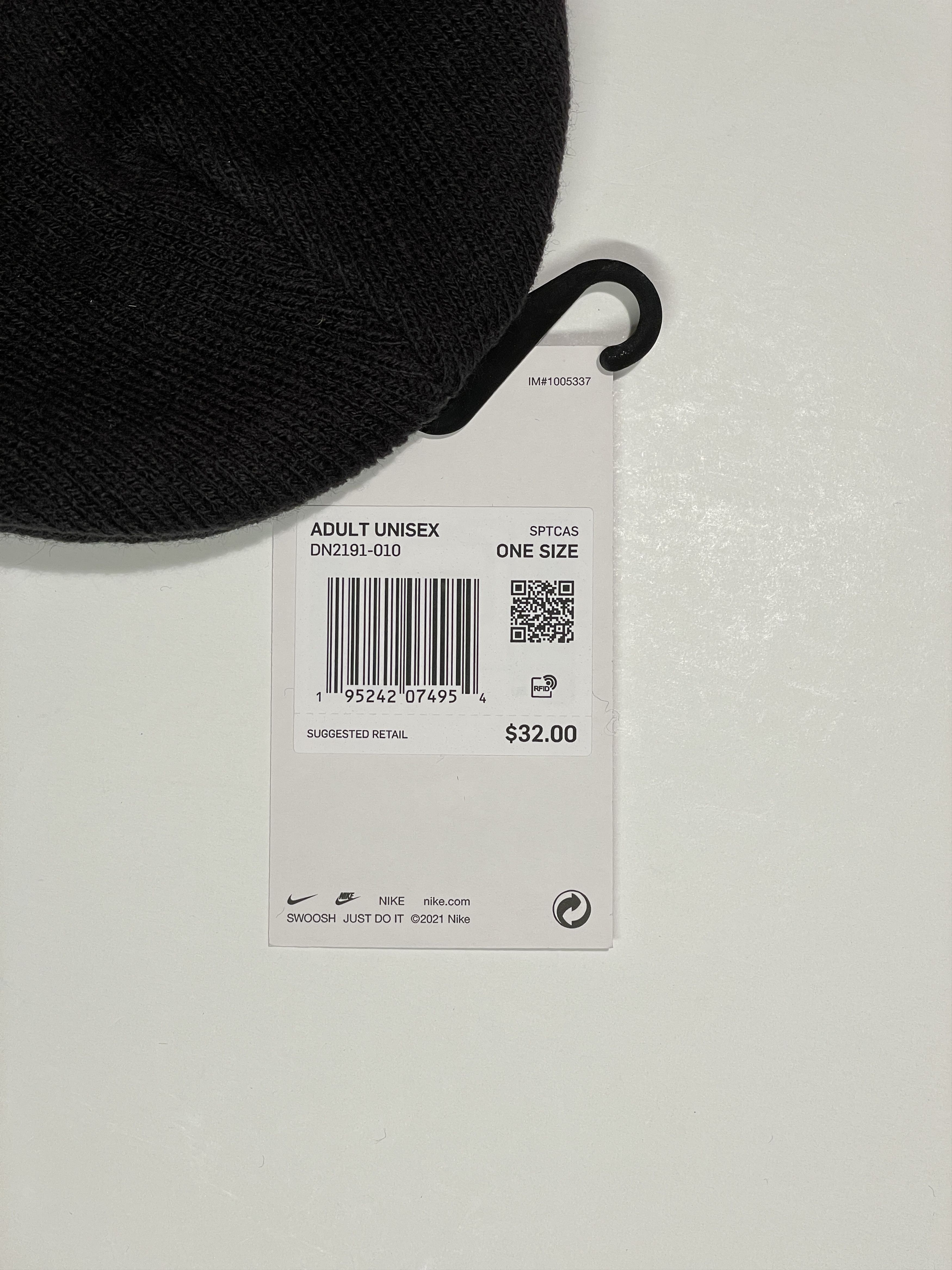Nike × Stussy Nike x Stussy NRG Cuffed Beanie Black Size ONE SIZE - 3 Thumbnail