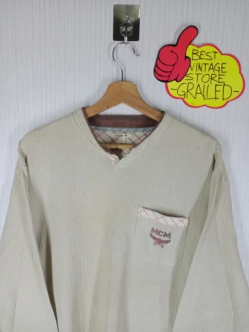 Vintage MCM Legere Single Pocket Sweatshirt
