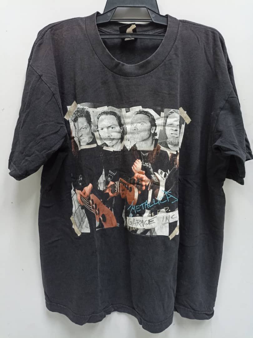 Vintage Metallica garage Inc heavy metal band tshirt