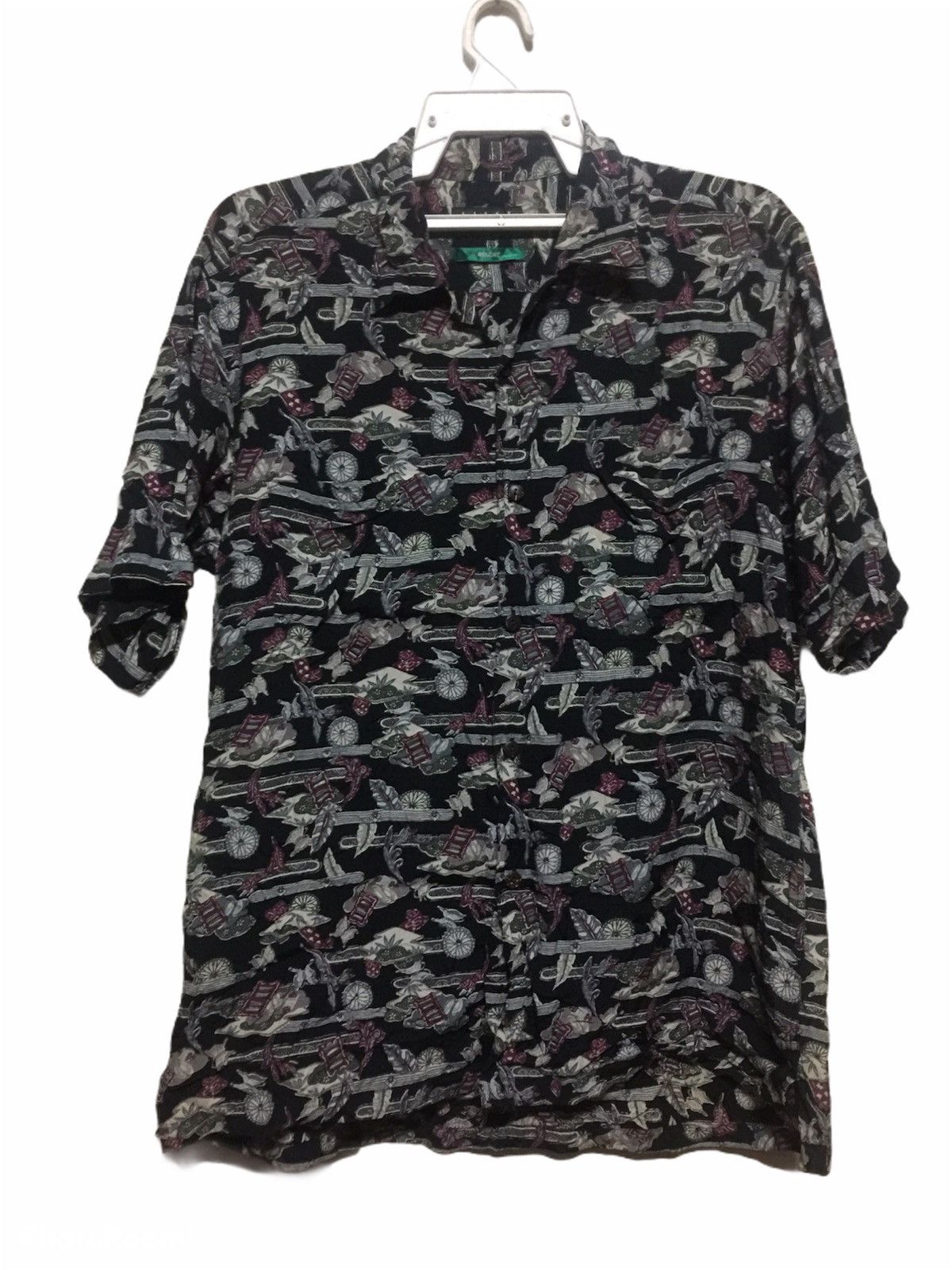 Japanese Brand × Kansai Yamamoto Kansai Yamamoto RESORT Rayon Shirt Size US M / EU 48-50 / 2 - 1 Thumbnail