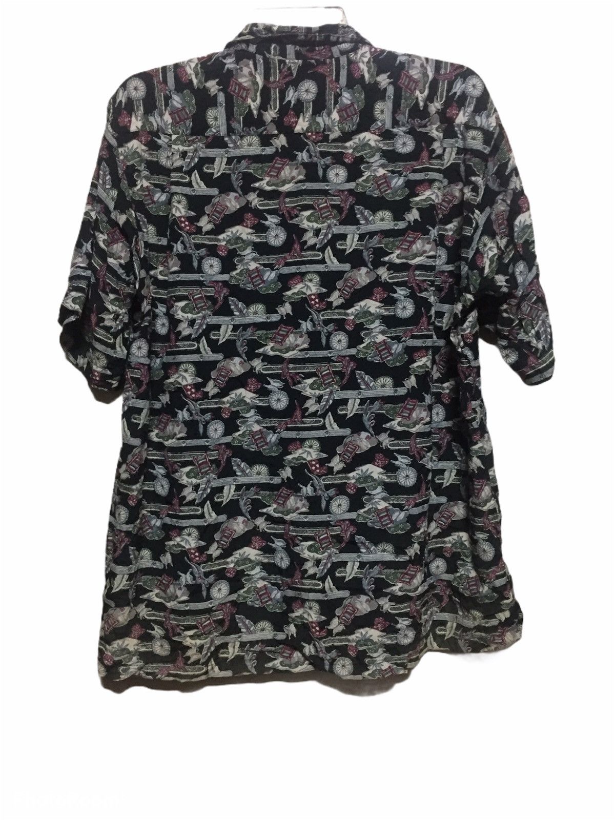 Japanese Brand × Kansai Yamamoto Kansai Yamamoto RESORT Rayon Shirt Size US M / EU 48-50 / 2 - 2 Thumbnail