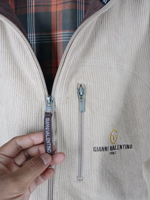 Gianni Valentino × Valentino Vintage Gianni Valentino Italy Small Logo Jacket Size US L / EU 52-54 / 3 - 6 Thumbnail