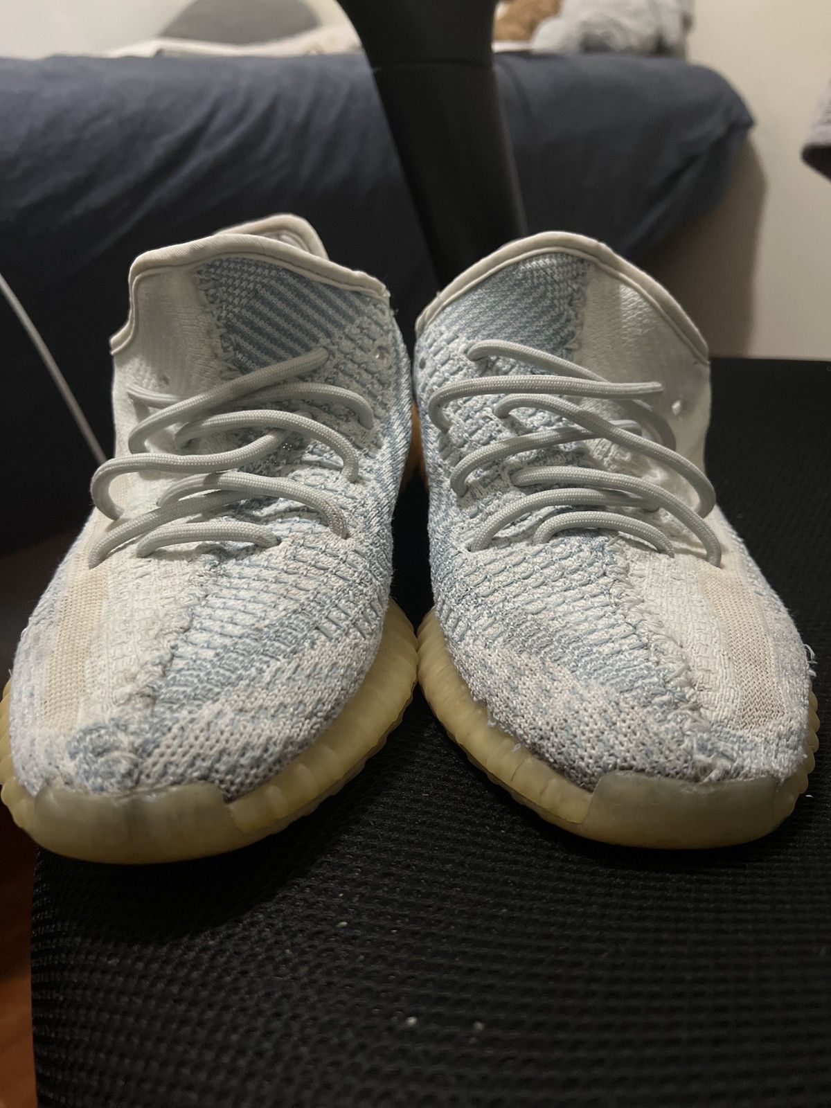 Adidas Kanye West Yeezy Boost 350 Cloud White US 7 Non Reflective Grailed