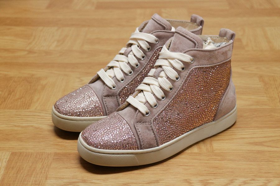 Christian Louboutin Christian Louboutin Women Swarovski Strass Sneakers 36 Size US 6 / IT 36 - 1 Thumbnail