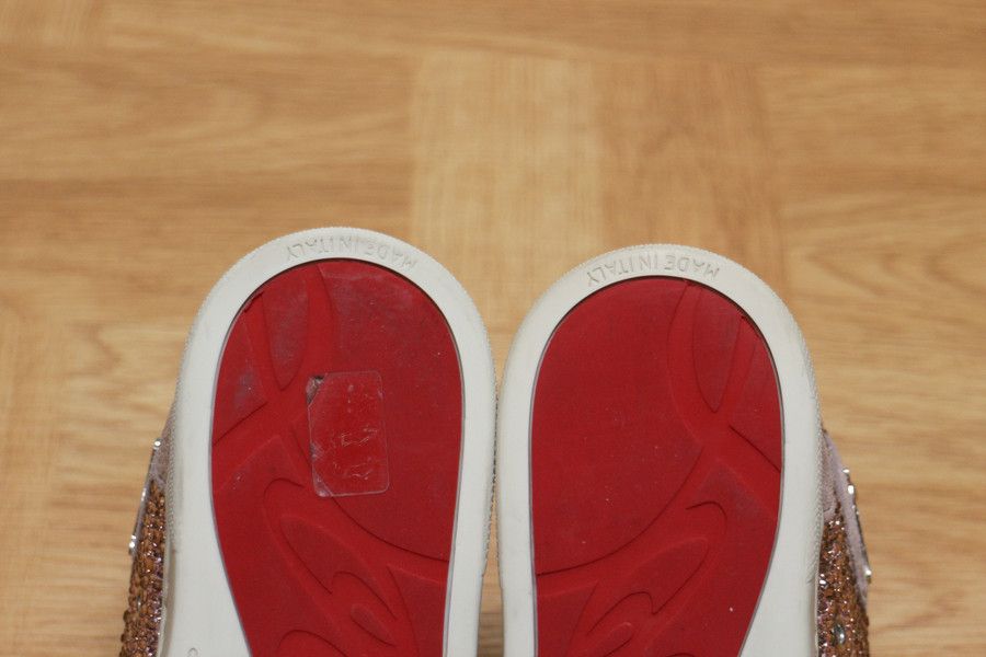 Christian Louboutin Christian Louboutin Women Swarovski Strass Sneakers 36 Size US 6 / IT 36 - 5 Thumbnail
