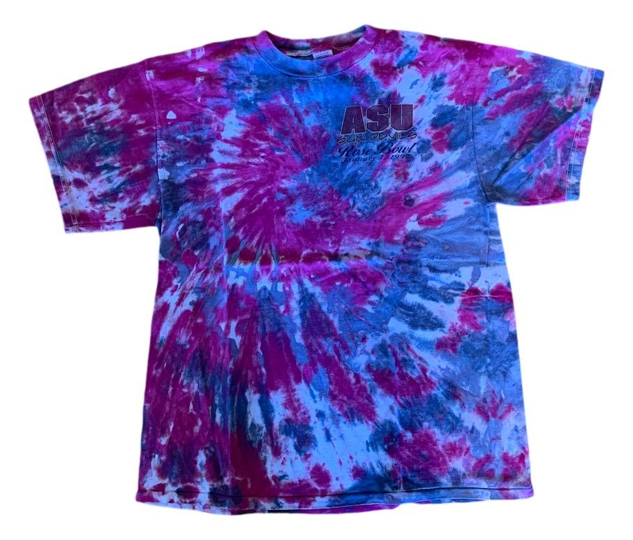 Vintage Tie Dye Arizona State Rose Bowl Tee (1997) Size US M / EU 48-50 / 2 - 1 Thumbnail