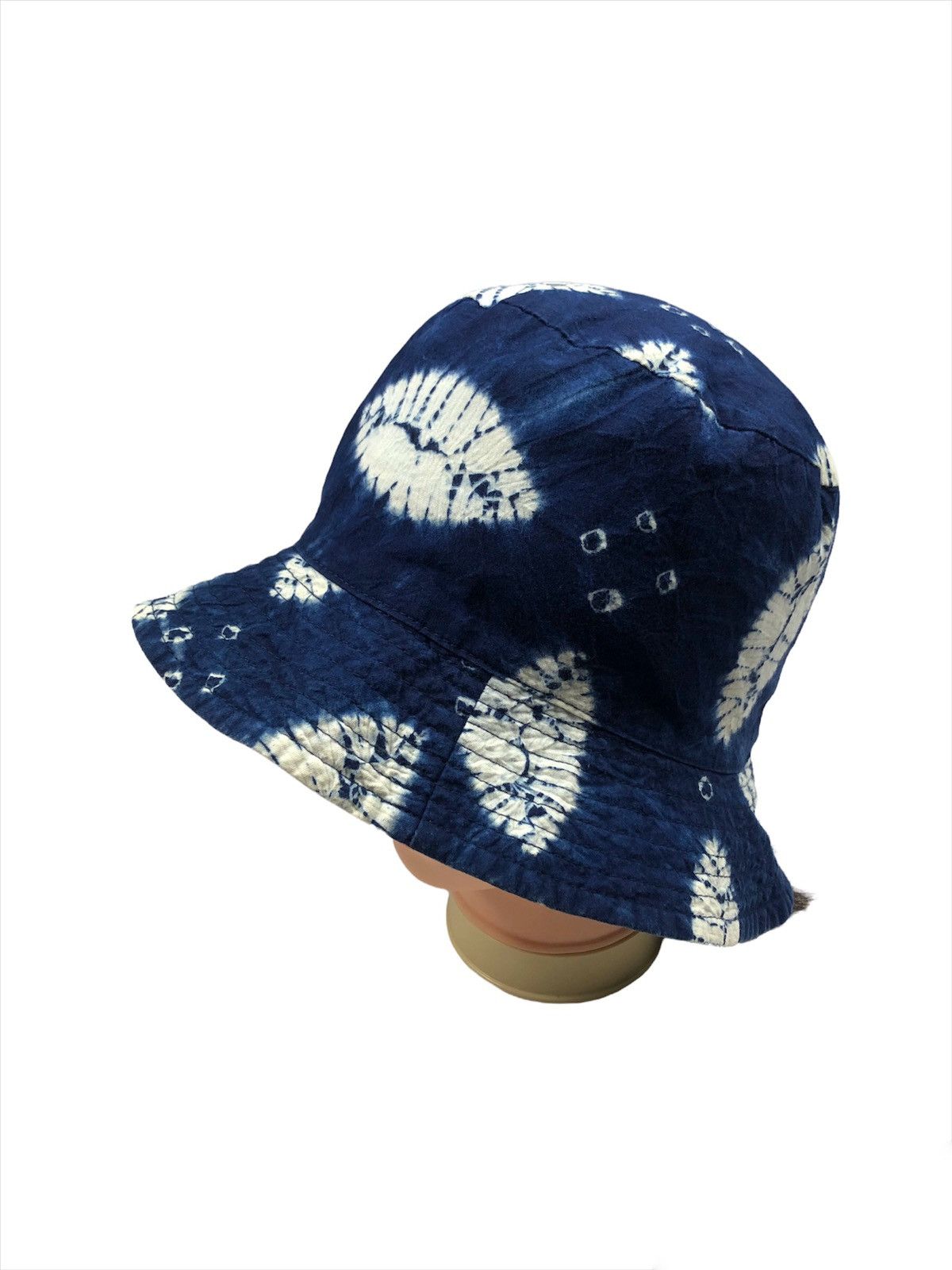 Indigo Custom Reversible Indigo Dyed Bucket Hat Size ONE SIZE - 7 Thumbnail