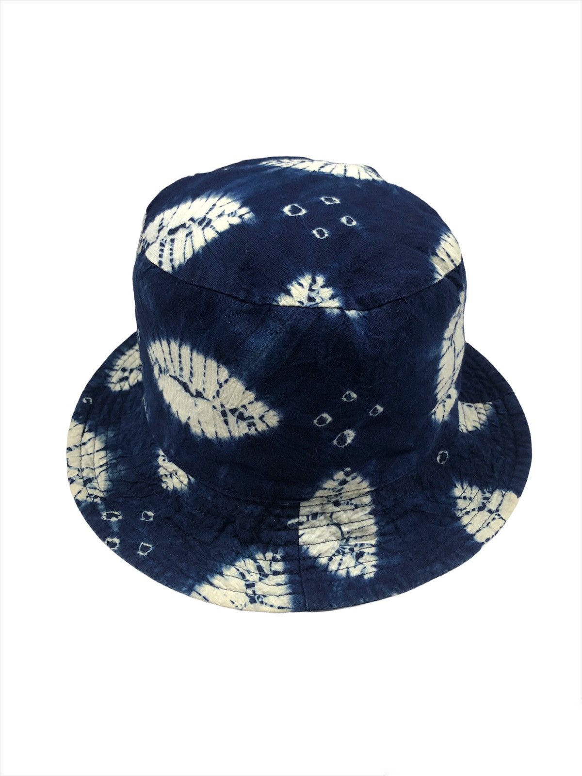Indigo Custom Reversible Indigo Dyed Bucket Hat Size ONE SIZE - 4 Thumbnail