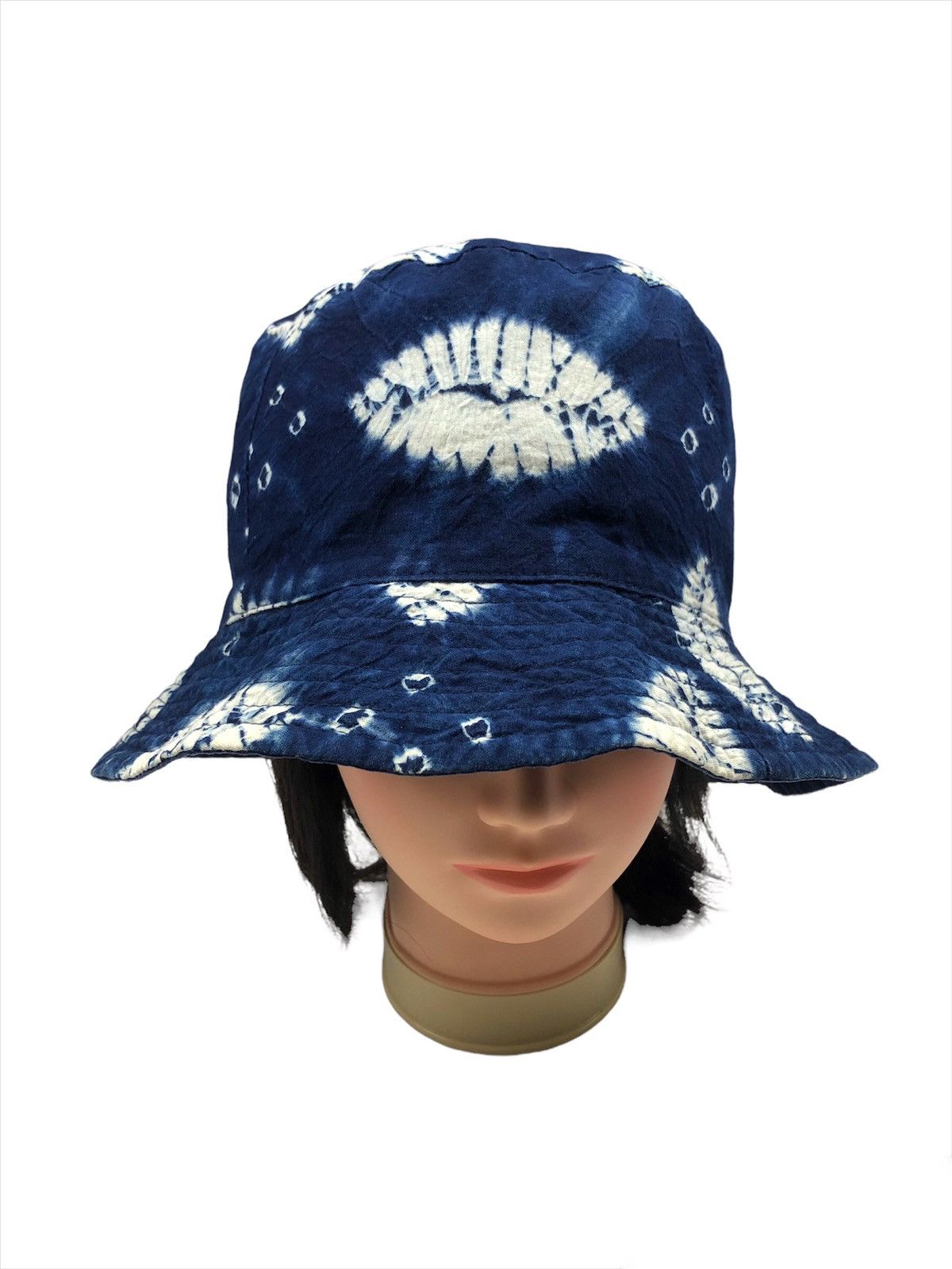 Indigo Custom Reversible Indigo Dyed Bucket Hat Size ONE SIZE - 1 Thumbnail