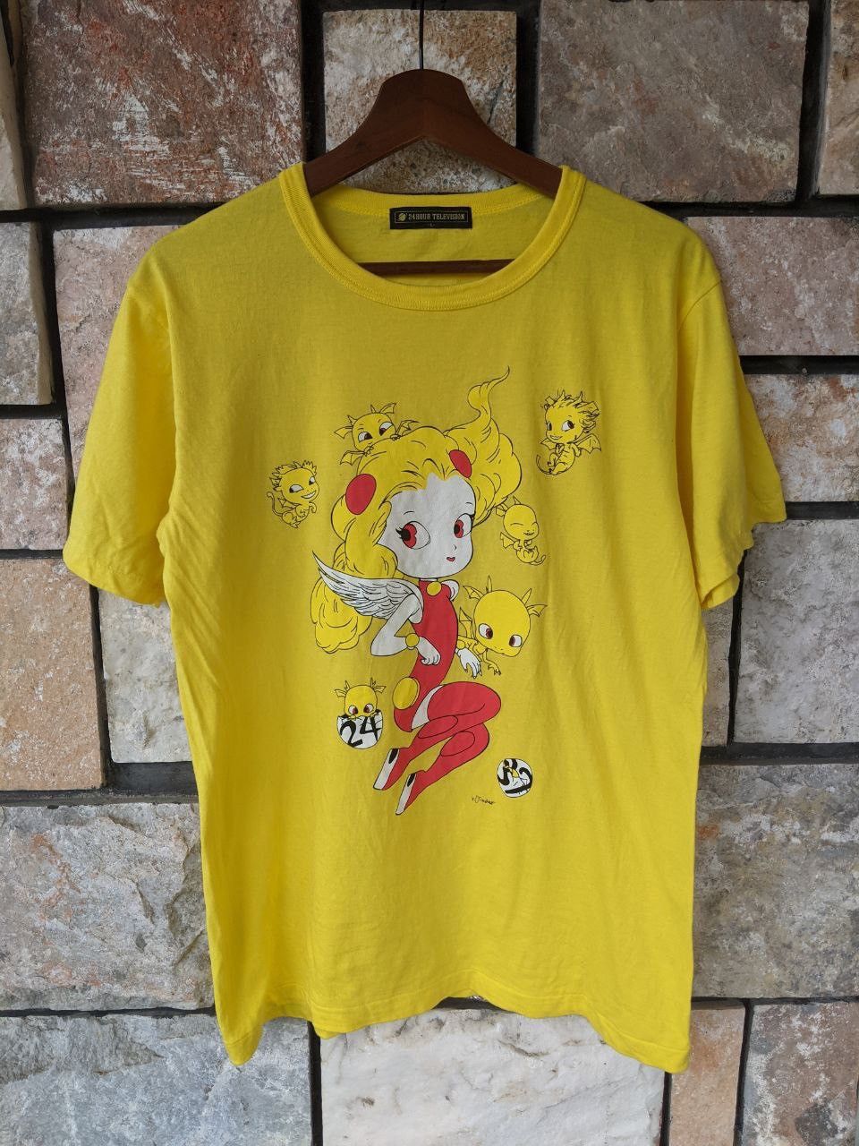 Anime Vintage 24 Hours Television Anime Cosplay Figure Tee Size US M / EU 48-50 / 2 - 1 Thumbnail