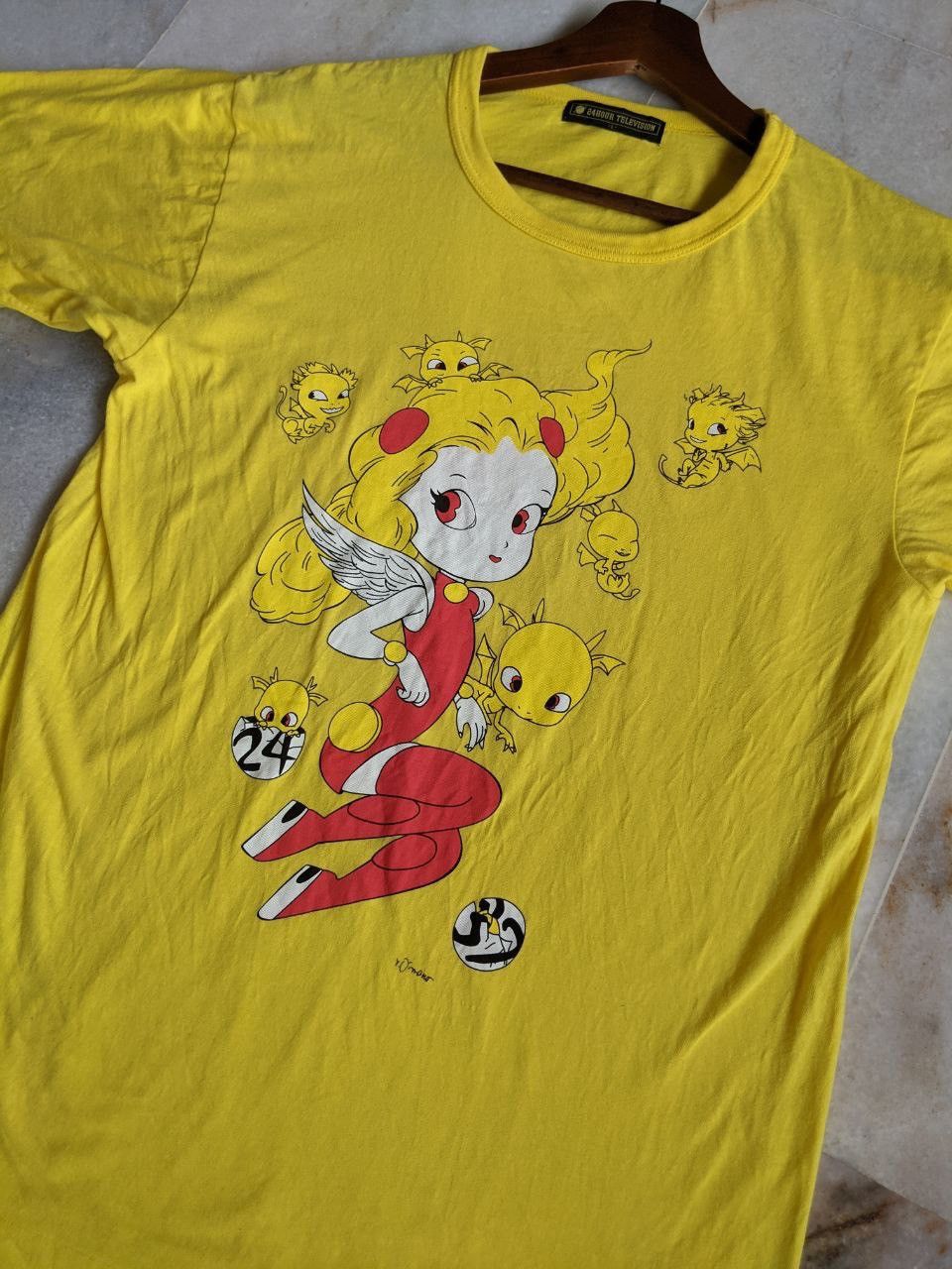 Anime Vintage 24 Hours Television Anime Cosplay Figure Tee Size US M / EU 48-50 / 2 - 8 Thumbnail