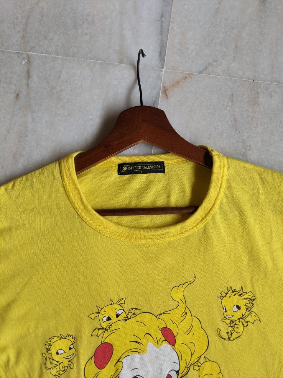 Anime Vintage 24 Hours Television Anime Cosplay Figure Tee Size US M / EU 48-50 / 2 - 9 Thumbnail