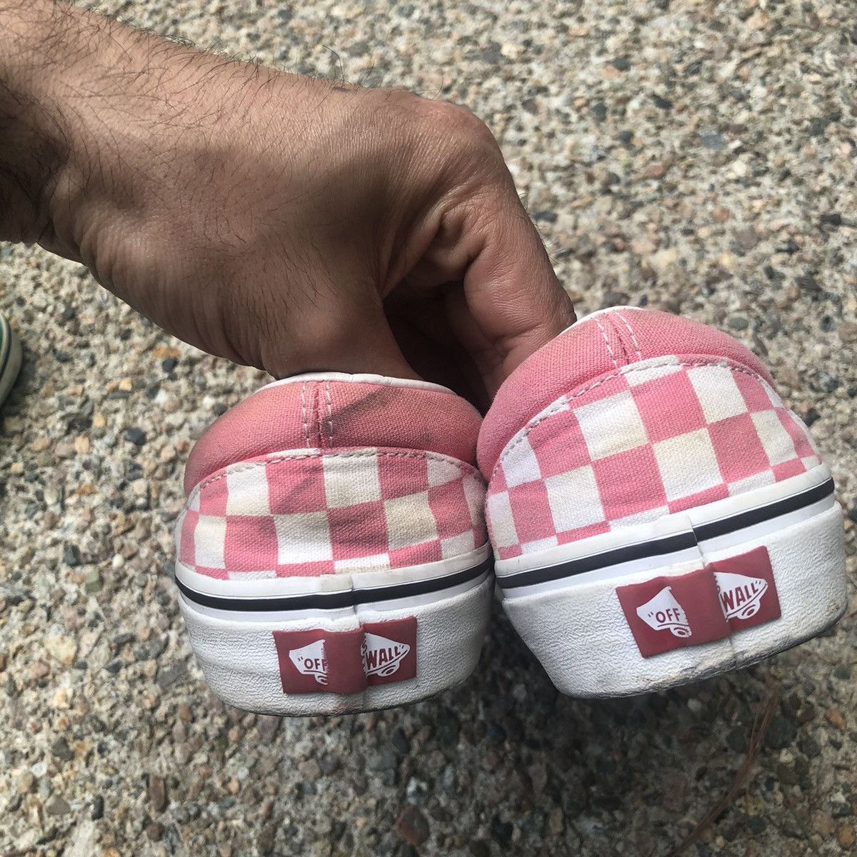 Vans Vans checkered skate shoes low top pink Men’s 7 women’s 8.5 Size US 7 / EU 40 - 3 Thumbnail