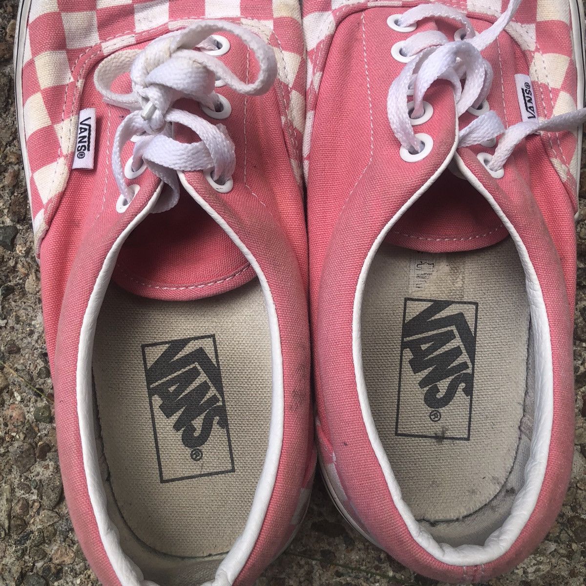 Vans Vans checkered skate shoes low top pink Men’s 7 women’s 8.5 Size US 7 / EU 40 - 6 Thumbnail