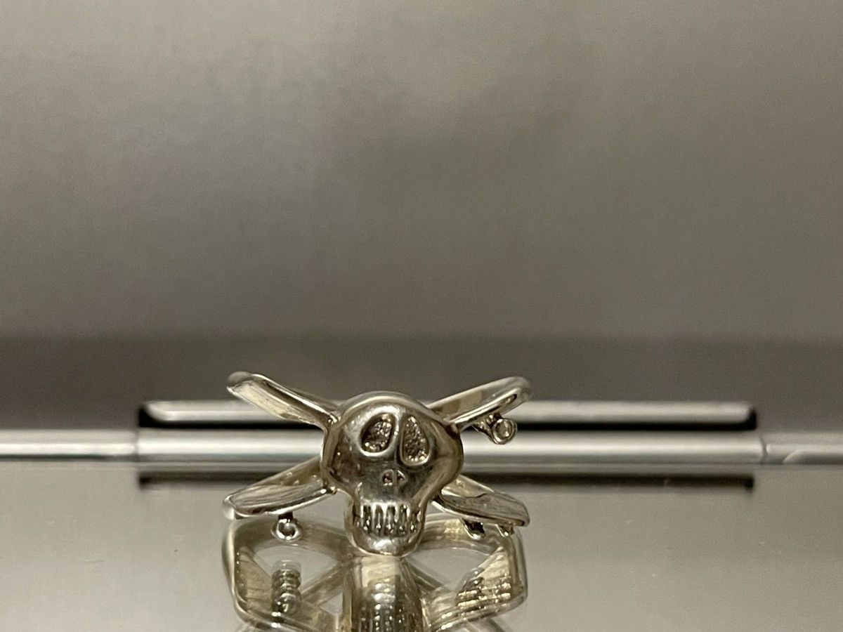 Vintage Stussy Skull Ring Sterling Silver | Grailed