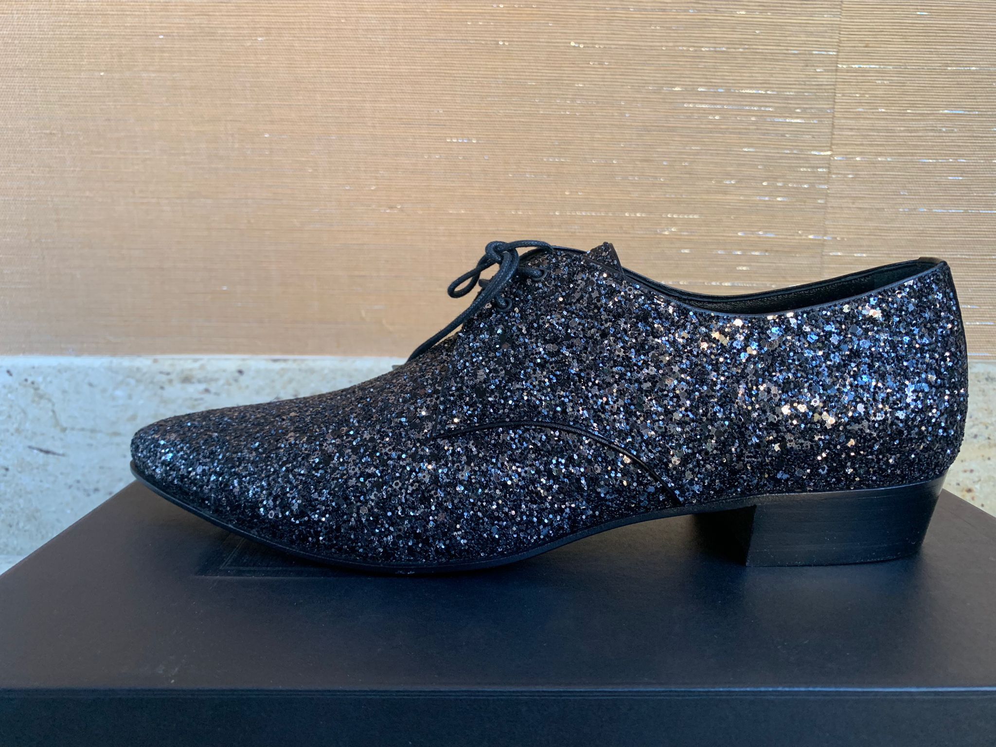 Saint Laurent Paris Hopper 30 Derby in Glitter Size US 10 / EU 43 - 1 Thumbnail