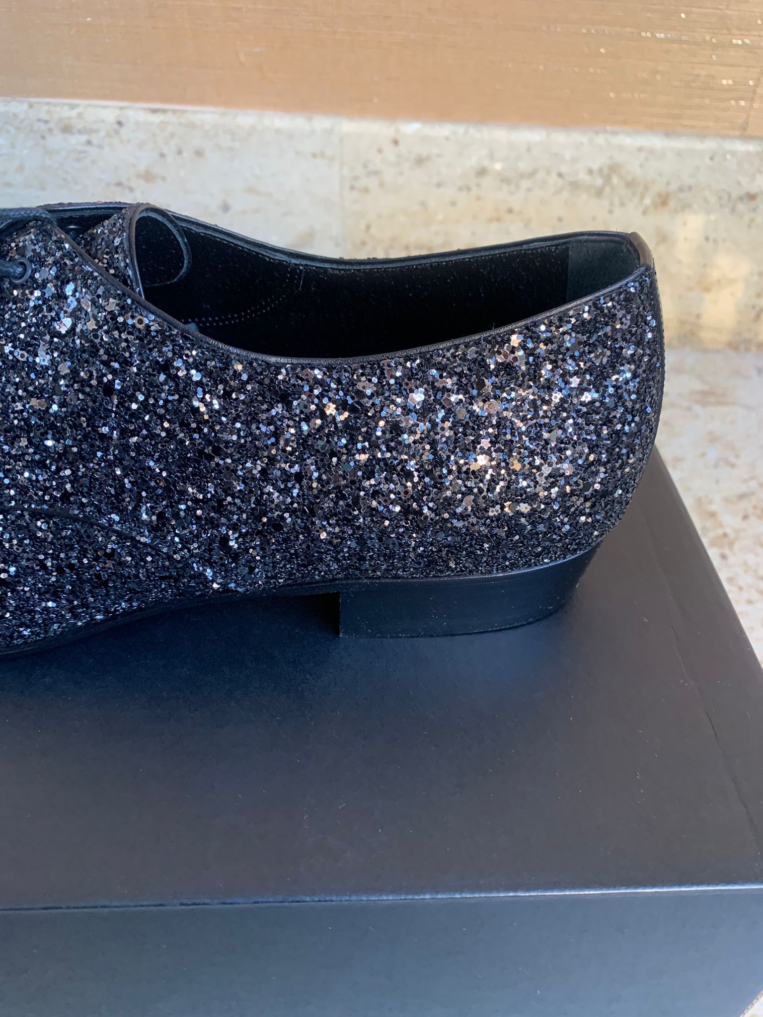 Saint Laurent Paris Hopper 30 Derby in Glitter Size US 10 / EU 43 - 5 Thumbnail
