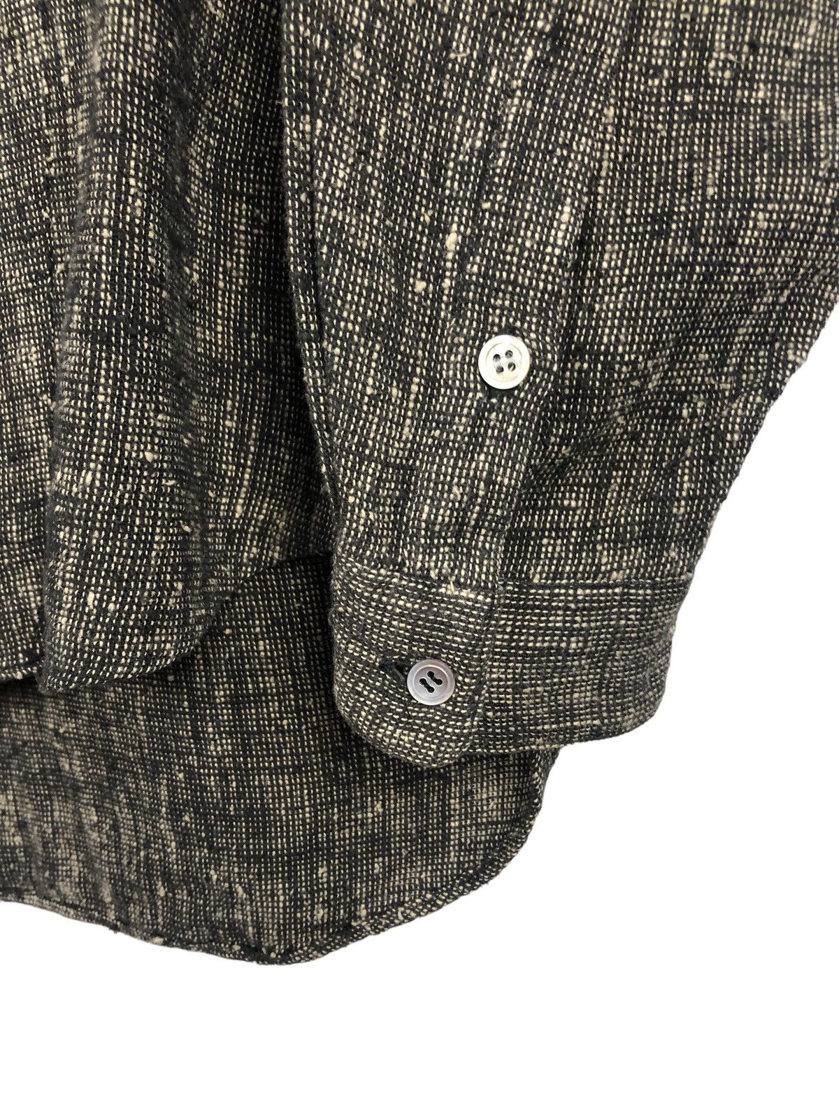 Japanese Brand Archive Kohshin Satoh 🇯🇵 Asymmetrical Button Up Shirt Size US M / EU 48-50 / 2 - 4 Thumbnail