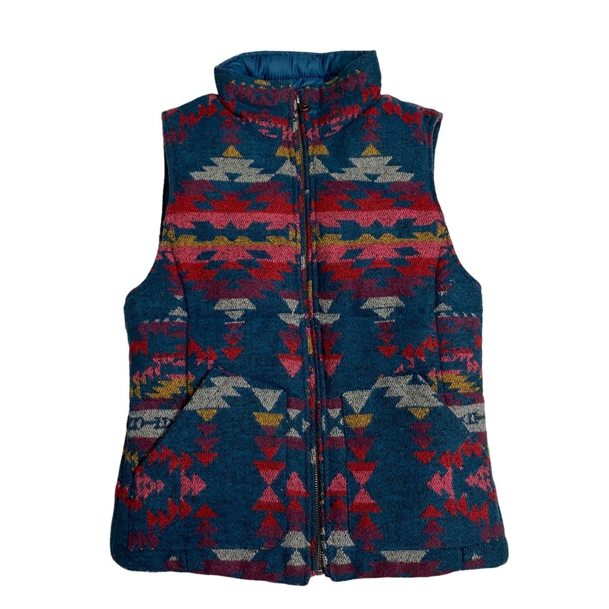 American Eagle Outfitters × Native American Eagle puffer navajo vest Size US XXS / EU 40 - 5 Thumbnail