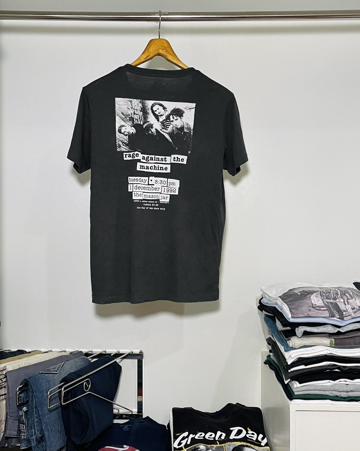 Band Tees × Japanese Brand × Rage Against The Machine RAGE
