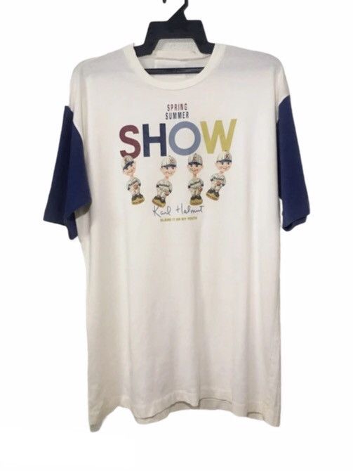 Vintage Karl Helmut x Pink House Made In Japan Tee Tshirts