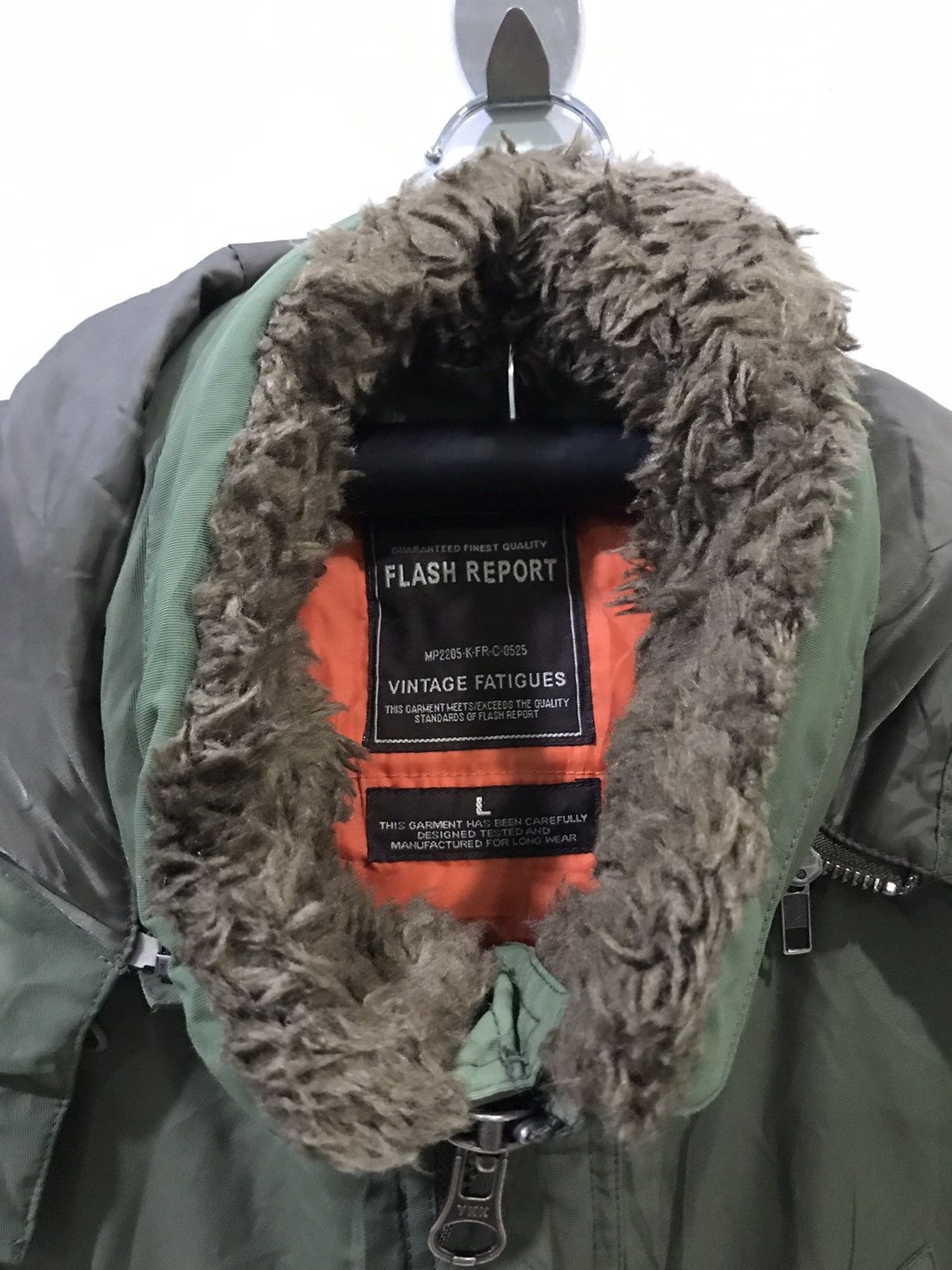Japanese Brand FLASH REPORT Japan Multipocket FauxFur Sherpa Hoodie Jacket Size US L / EU 52-54 / 3 - 2 Thumbnail
