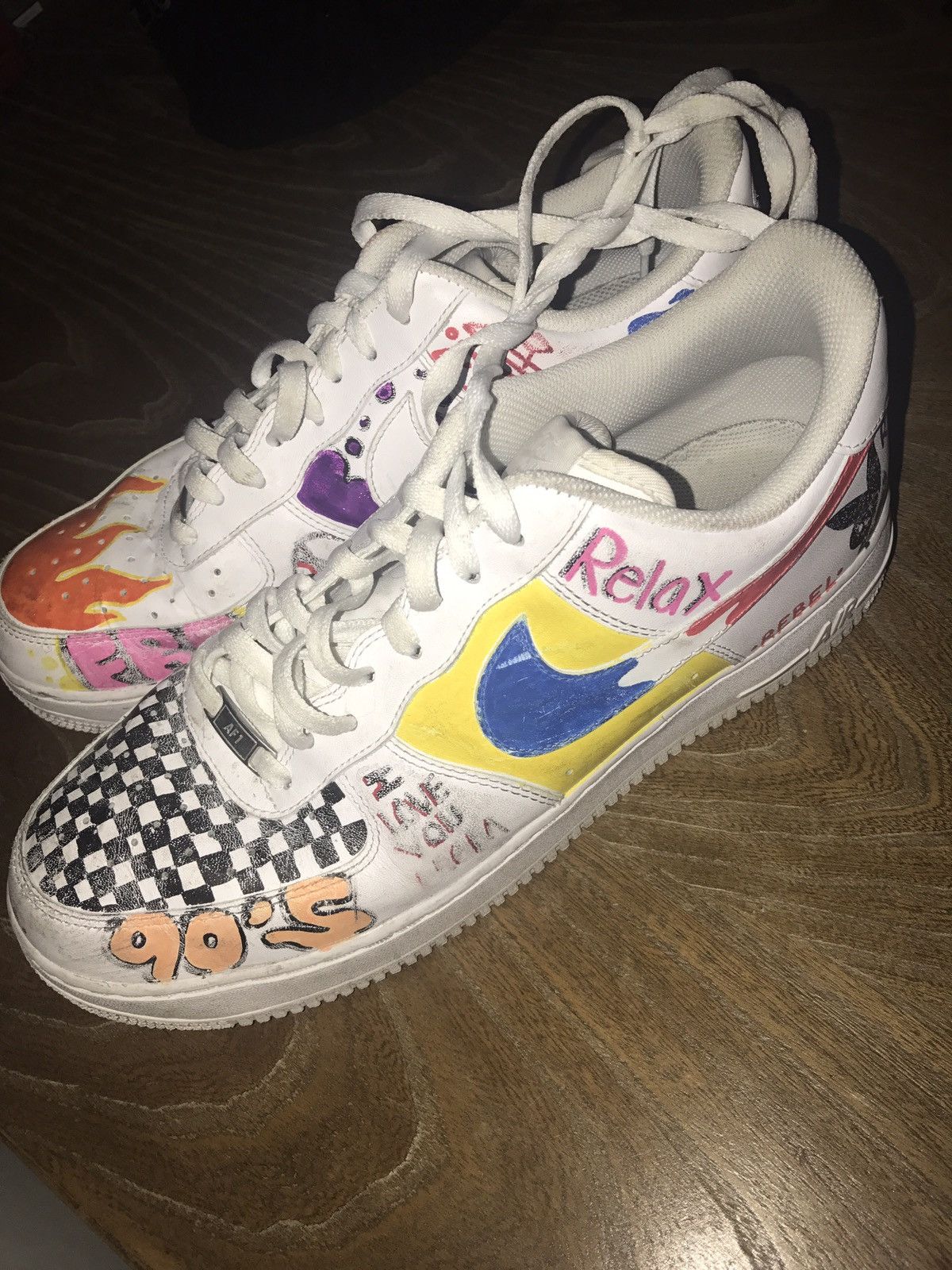 vlone custom af1
