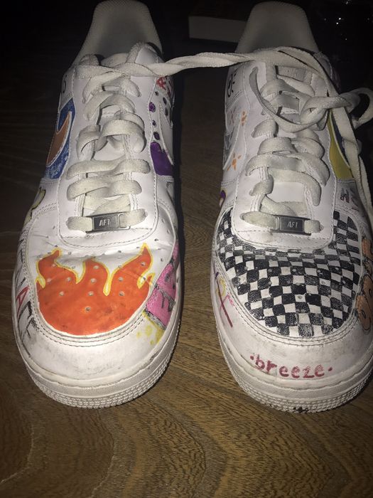 vlone custom af1