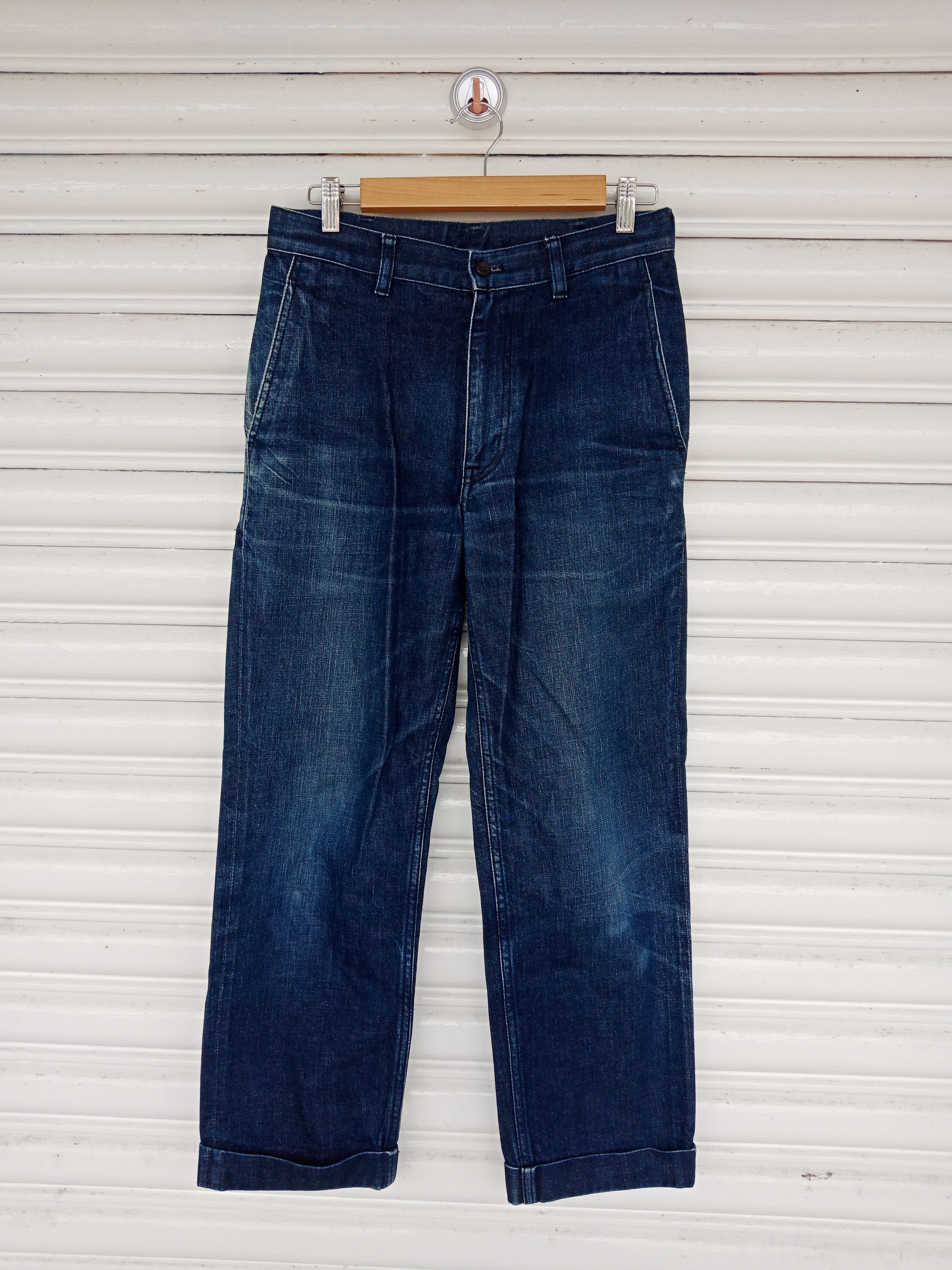 Comme des Garcons Homme Plus CDG Homme Plus Washed Blue Denim Size US 30 / EU 46 - 1 Thumbnail