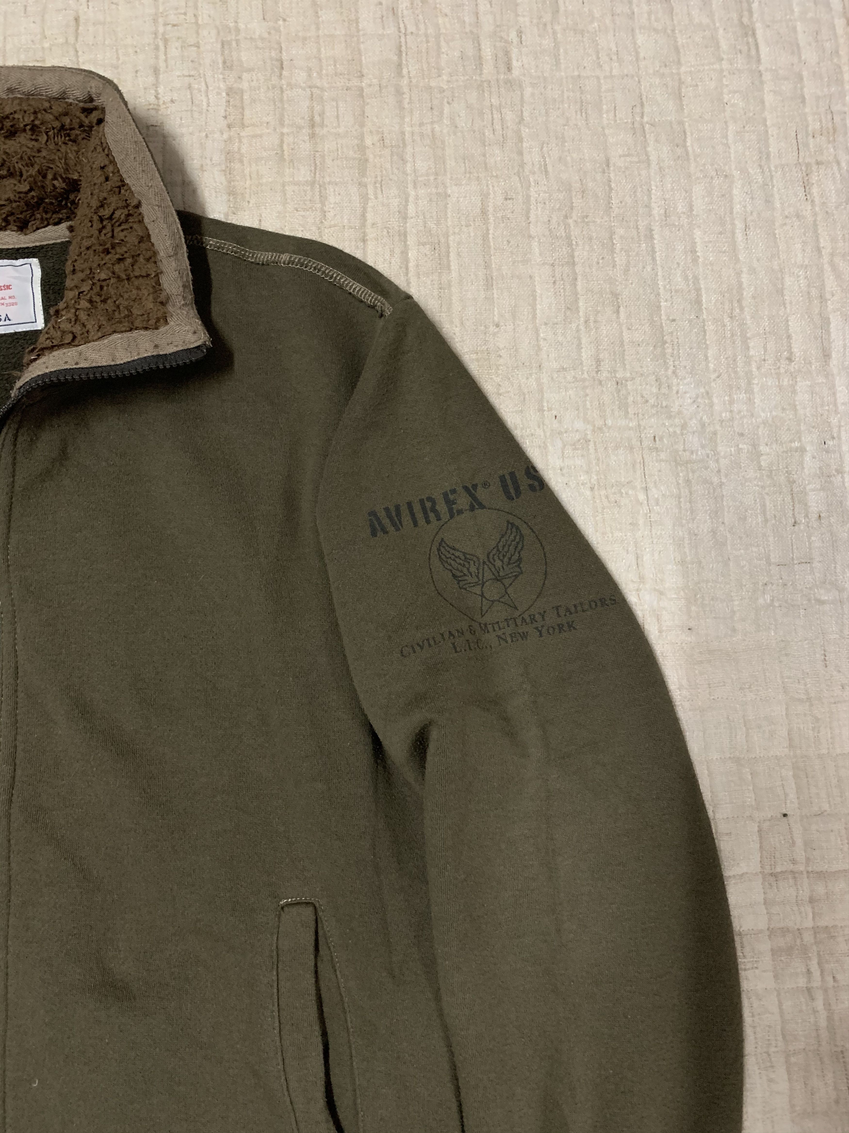 Avirex SEND OFFERS 🔥 Vintage Avirex Zip Ups Sweatshirt Jacket Size US L / EU 52-54 / 3 - 4 Thumbnail