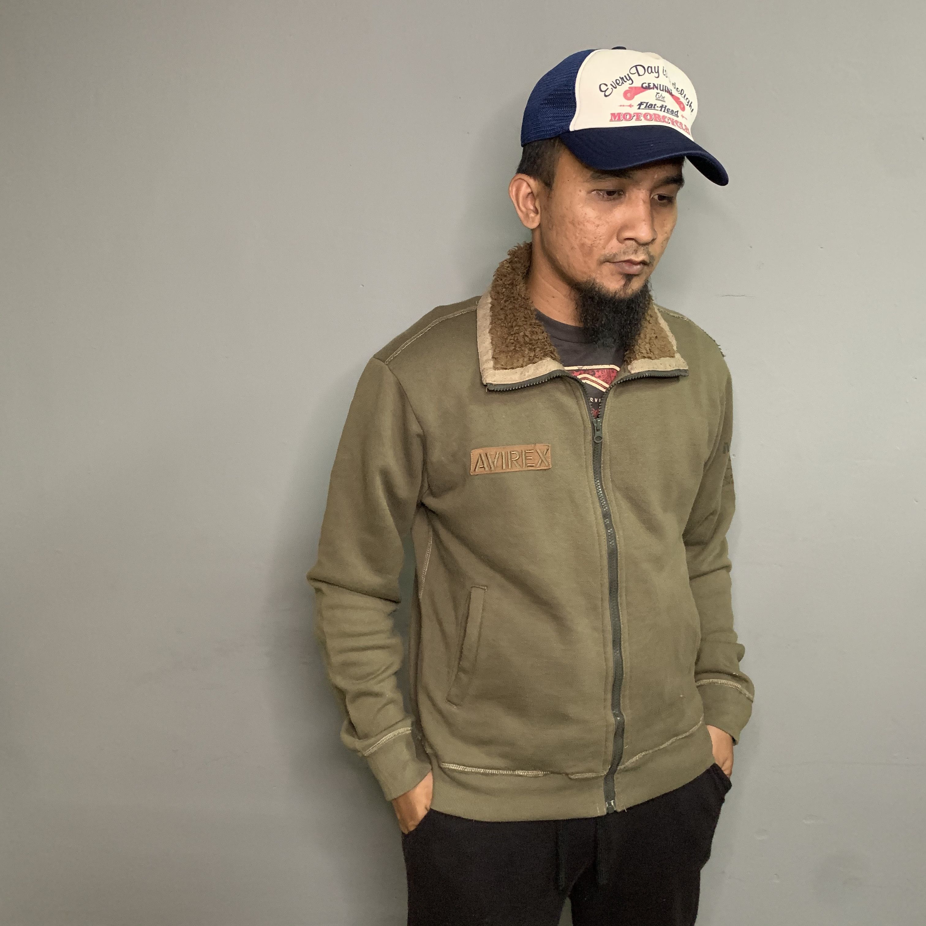 Avirex SEND OFFERS 🔥 Vintage Avirex Zip Ups Sweatshirt Jacket Size US L / EU 52-54 / 3 - 1 Thumbnail