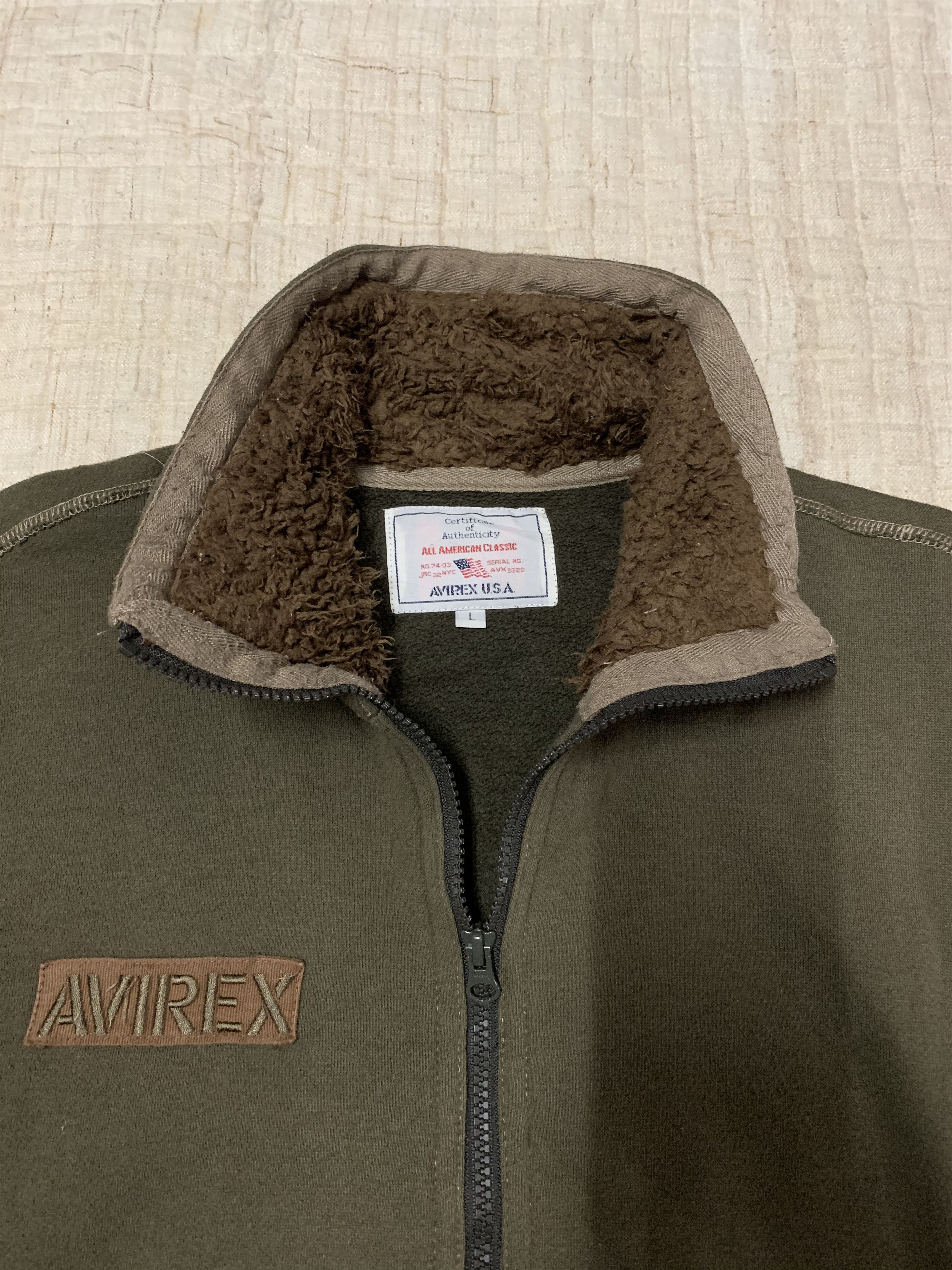 Avirex SEND OFFERS 🔥 Vintage Avirex Zip Ups Sweatshirt Jacket Size US L / EU 52-54 / 3 - 6 Thumbnail