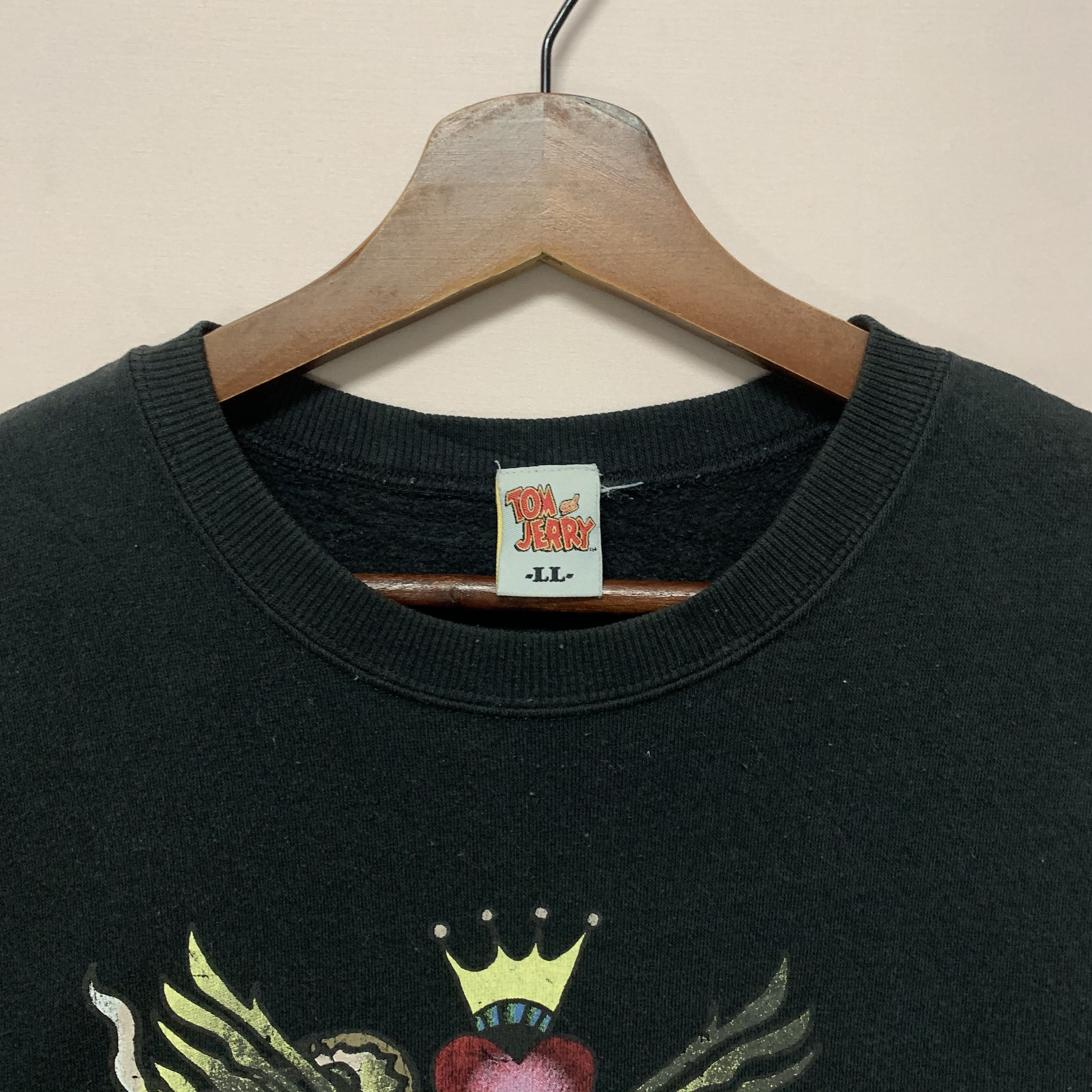 Vintage Vintage Tom And Jerry x Ed Hardy Style Snake Skulls Sweater Size US L / EU 52-54 / 3 - 5 Thumbnail