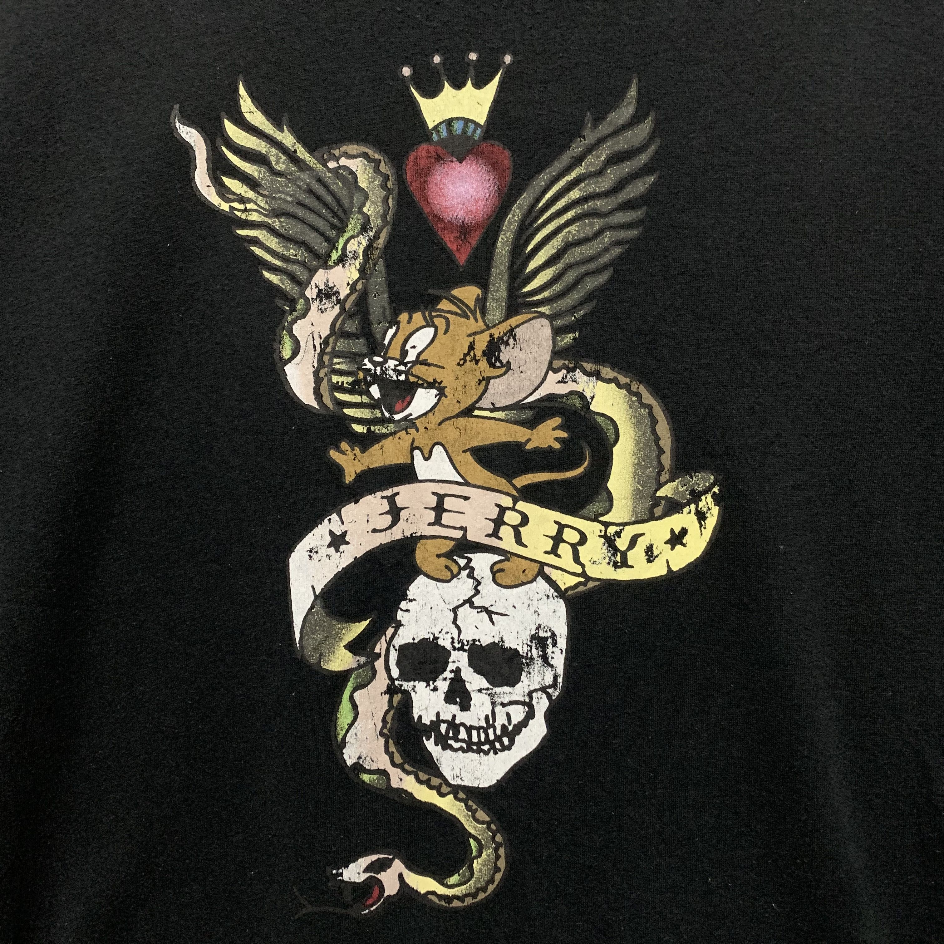 Vintage Vintage Tom And Jerry x Ed Hardy Style Snake Skulls Sweater Size US L / EU 52-54 / 3 - 2 Thumbnail