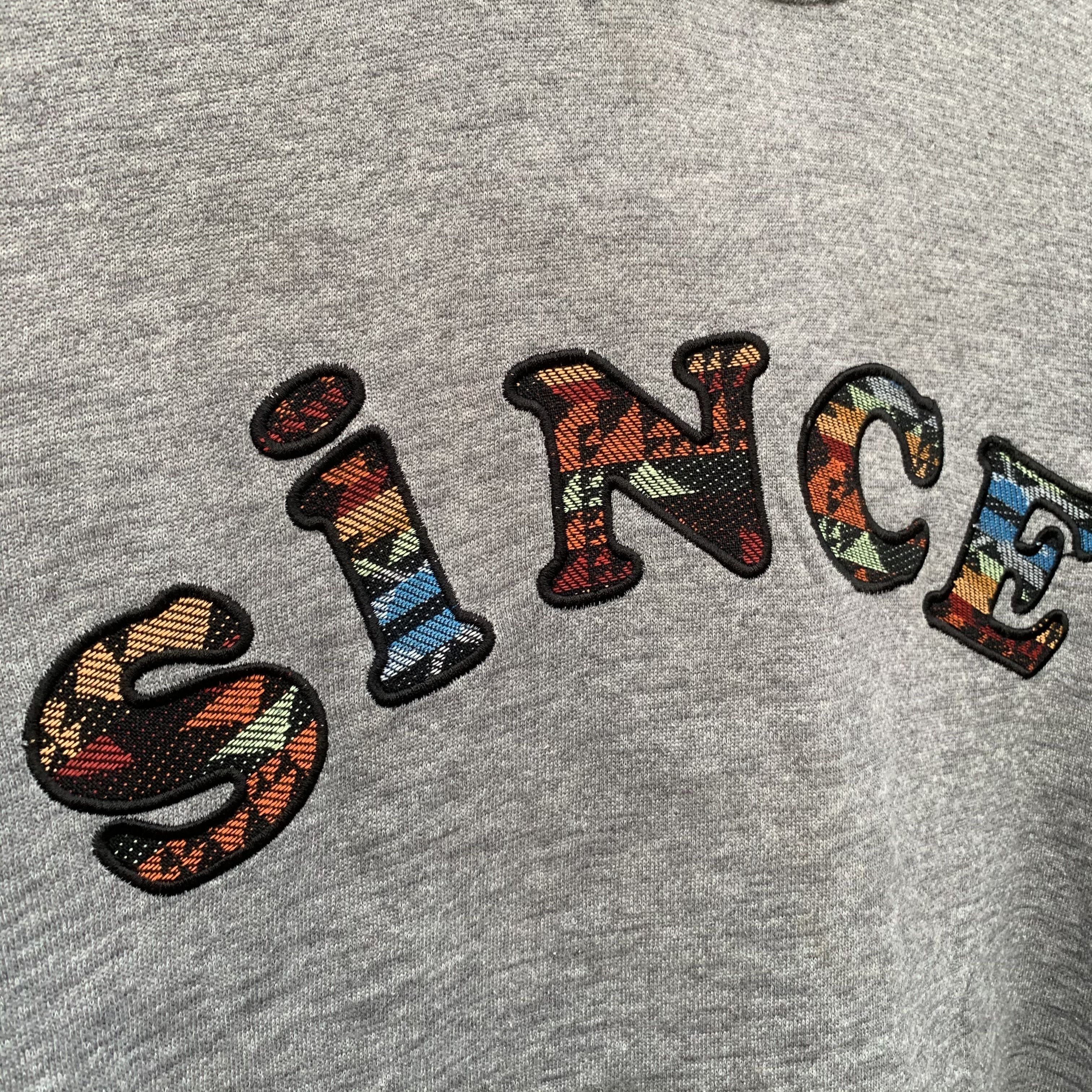 Japanese Brand Vintage Ills Navajo Style Native Spell Out Hooded Pullover Size US L / EU 52-54 / 3 - 4 Thumbnail