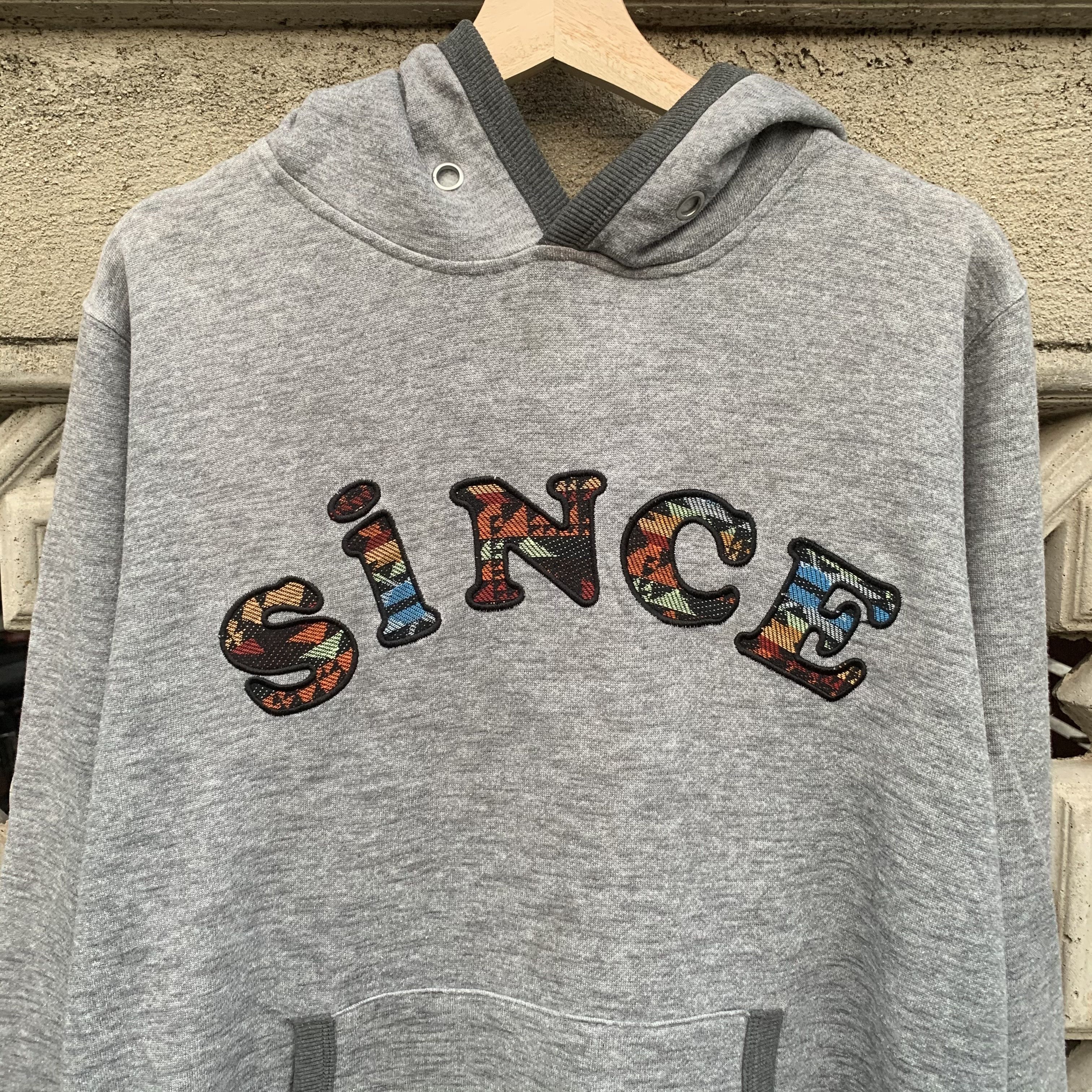 Japanese Brand Vintage Ills Navajo Style Native Spell Out Hooded Pullover Size US L / EU 52-54 / 3 - 2 Thumbnail
