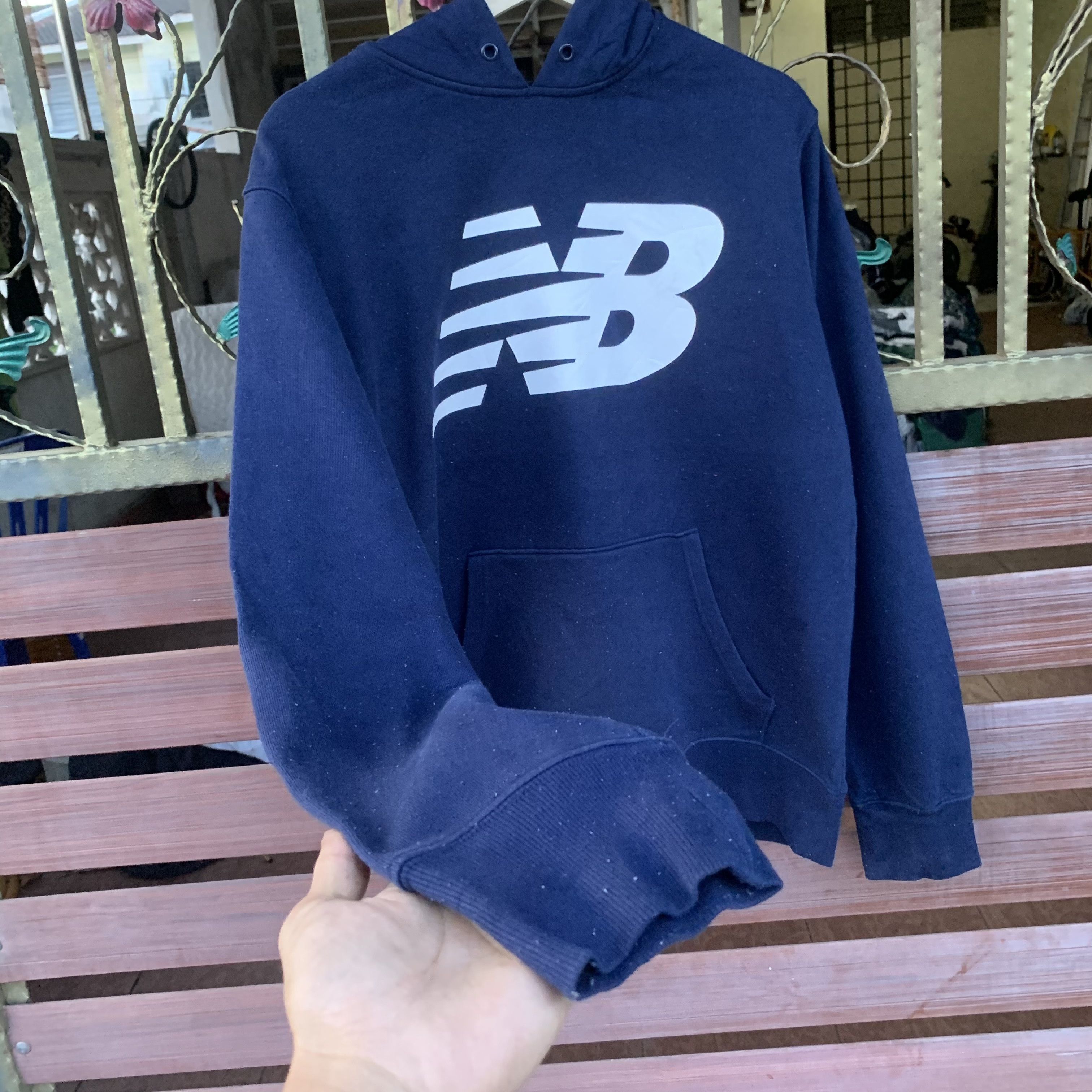 New Balance Vintage NB New Balance Big Logo Crewneck Pullover Size US L / EU 52-54 / 3 - 3 Thumbnail