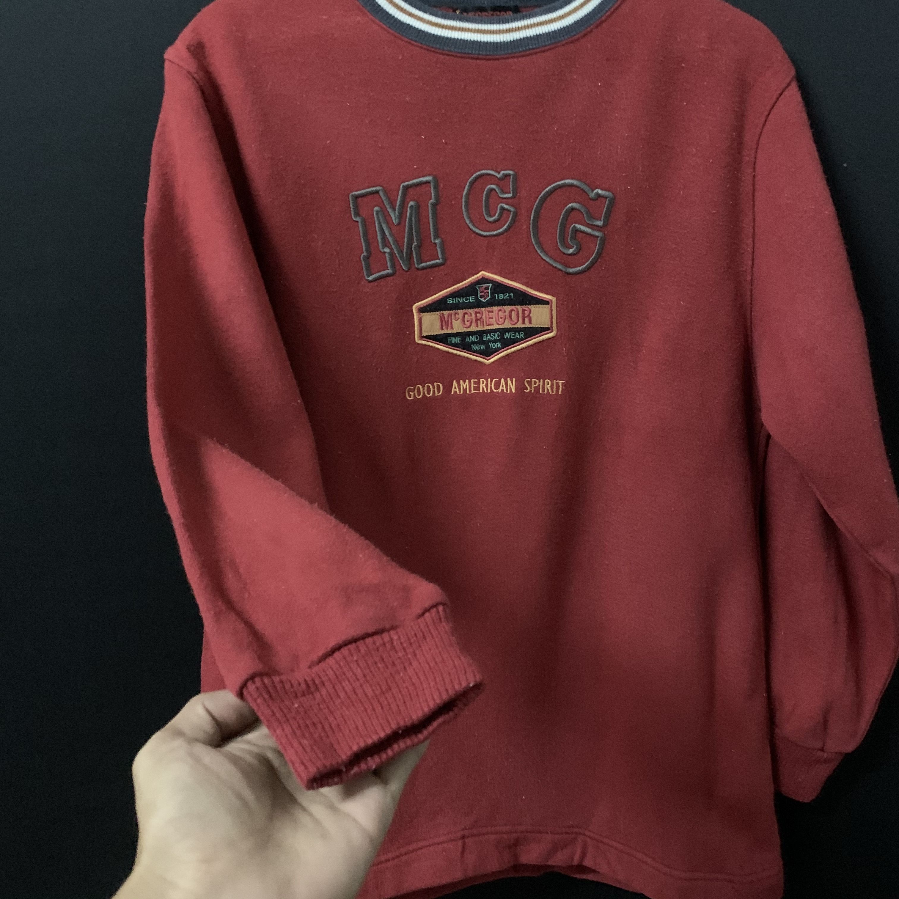 McGregor Vintage Mcgregor Spell Out Sportswear Crewneck Sweater Size US S / EU 44-46 / 1 - 2 Thumbnail
