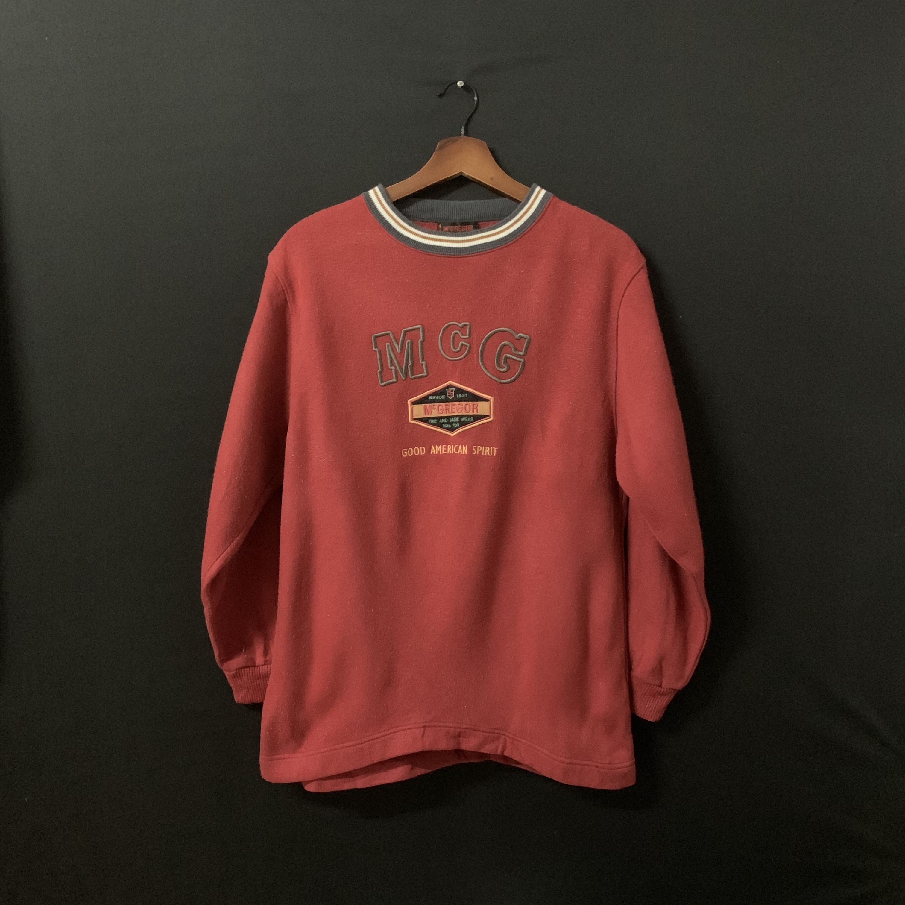McGregor Vintage Mcgregor Spell Out Sportswear Crewneck Sweater Size US S / EU 44-46 / 1 - 1 Thumbnail