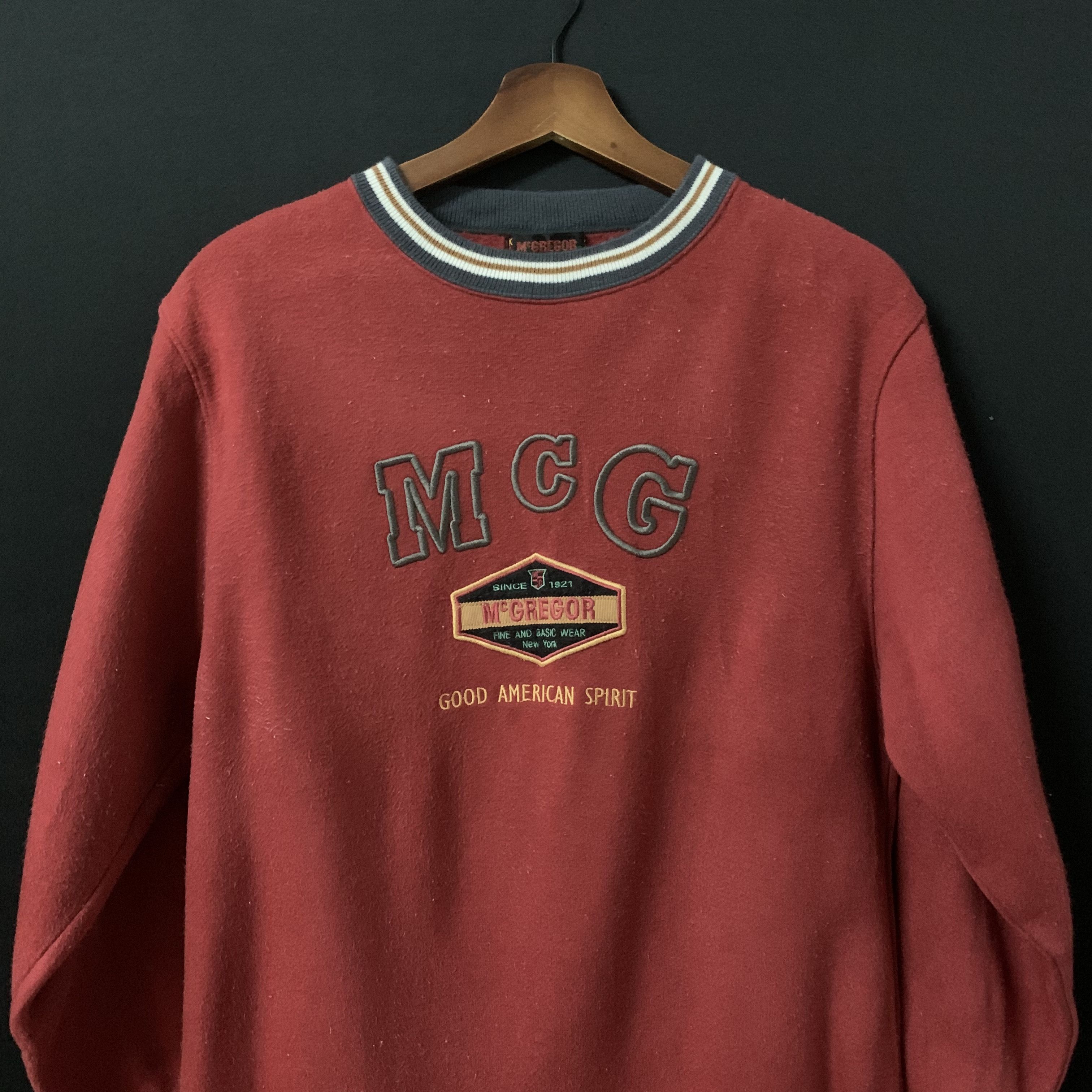 McGregor Vintage Mcgregor Spell Out Sportswear Crewneck Sweater Size US S / EU 44-46 / 1 - 3 Thumbnail