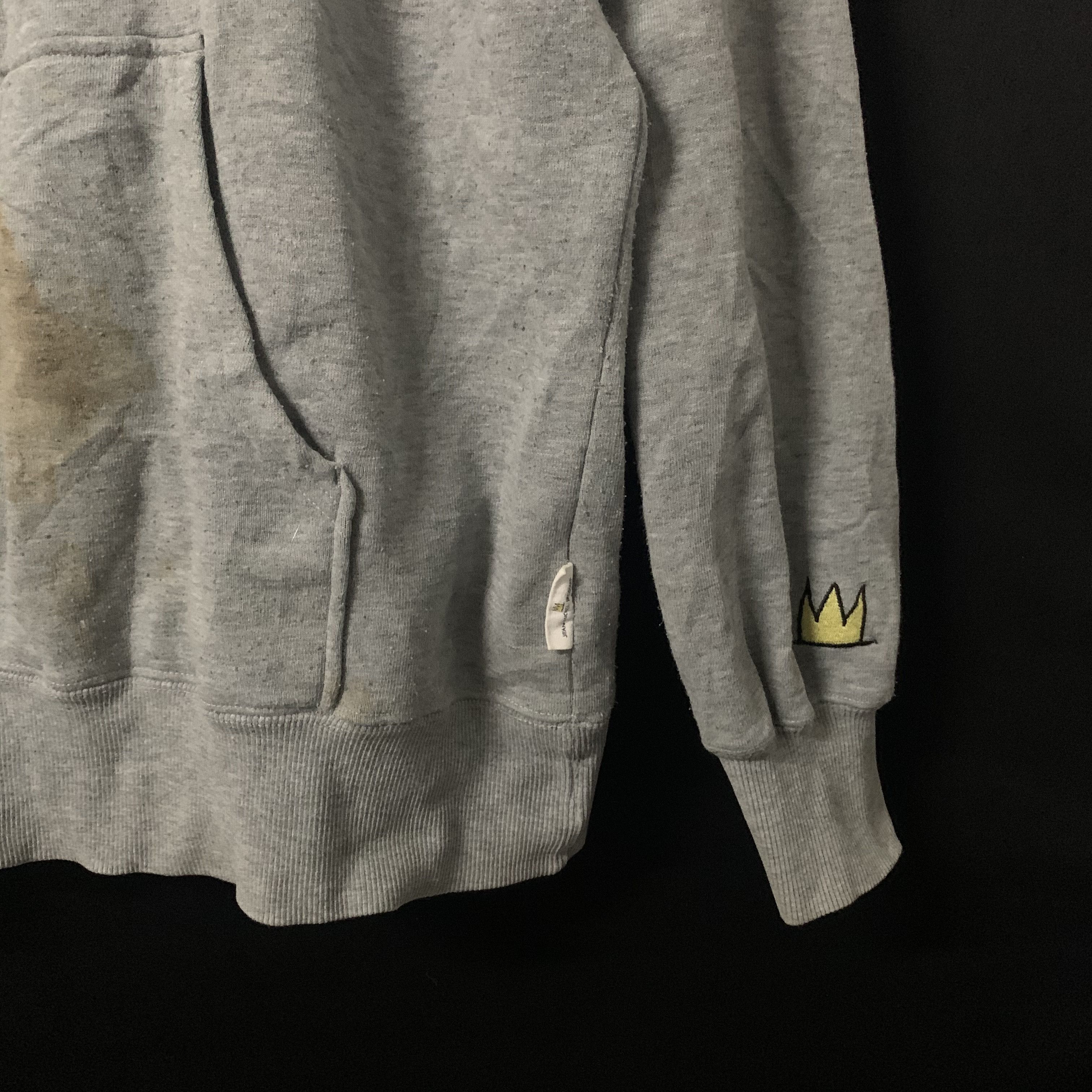 Jean-Michel Basquiat Vintage Jean Michel Basquiat Hooded Sweatshirt Large Size Size US L / EU 52-54 / 3 - 5 Thumbnail