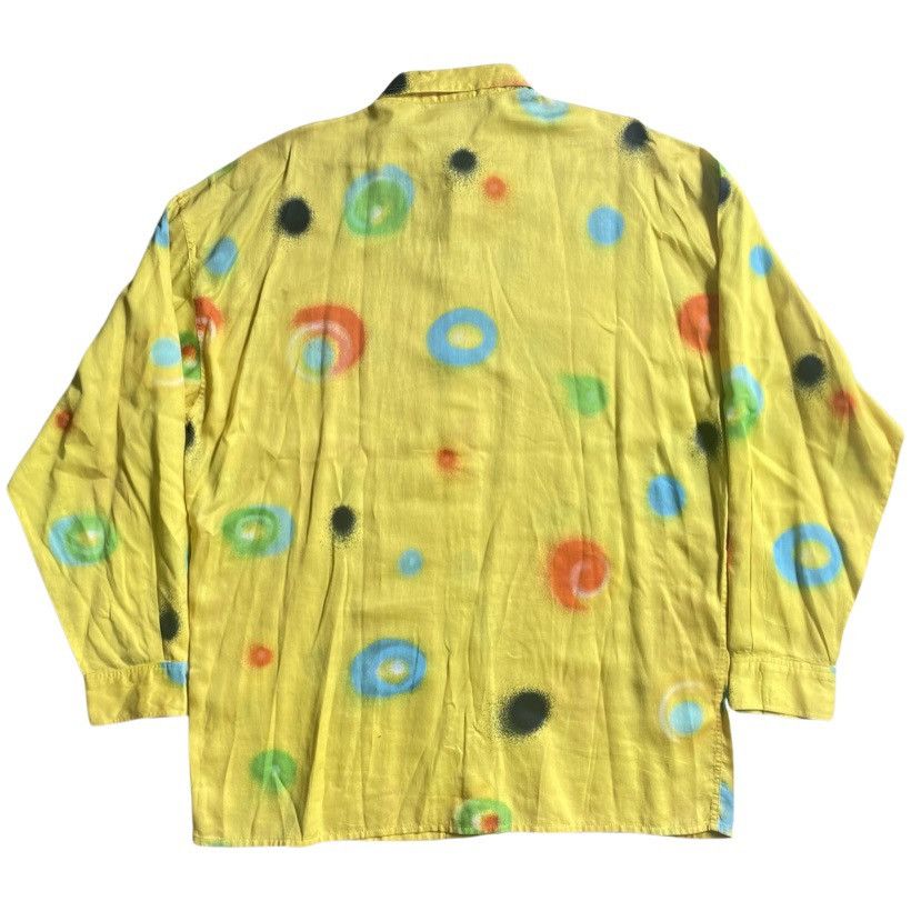 Versace × Versus Versace Vintage 90’s Versus Spray dot print Shirt Size US L / EU 52-54 / 3 - 2 Thumbnail